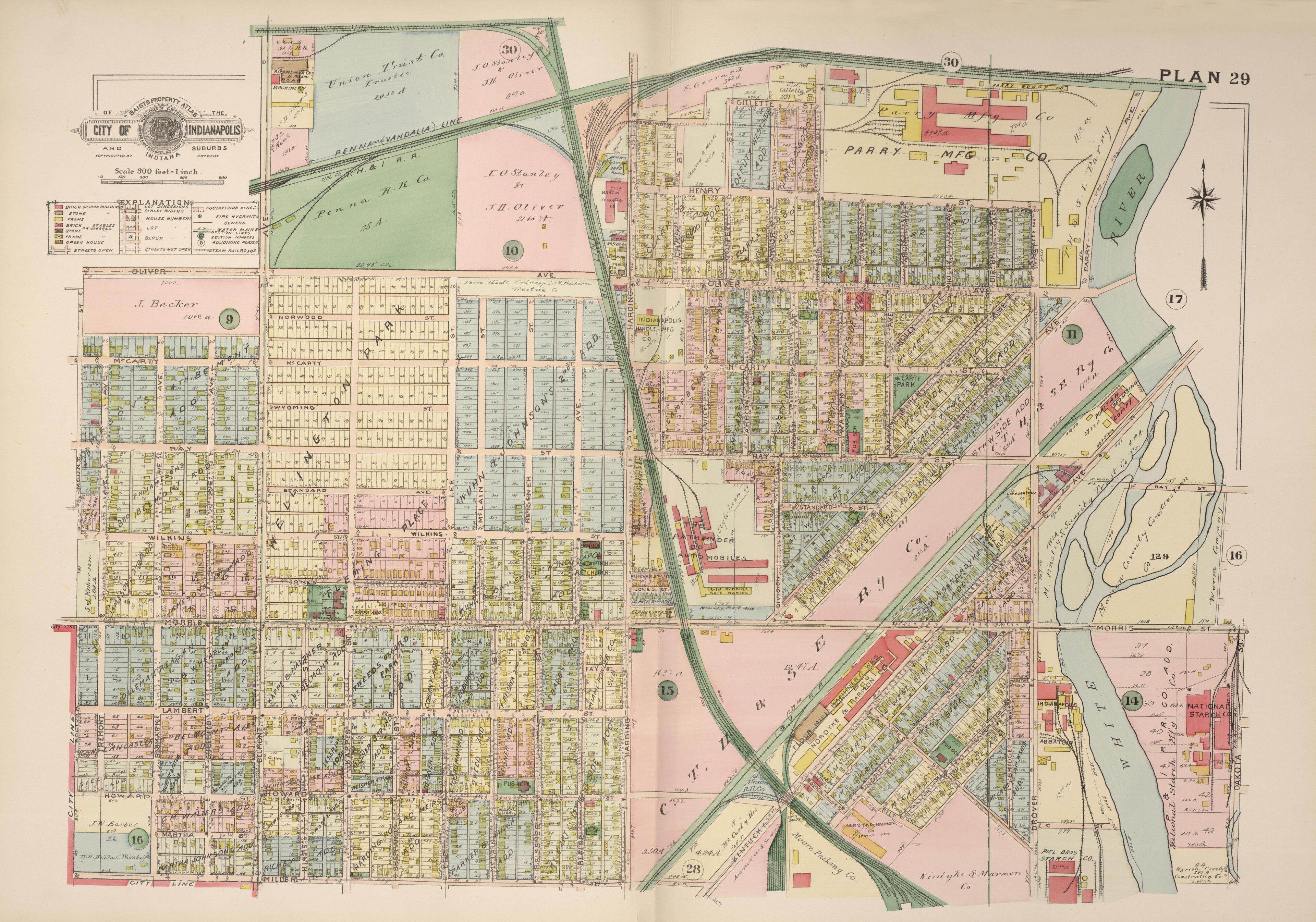 Plan 29 from Baist&