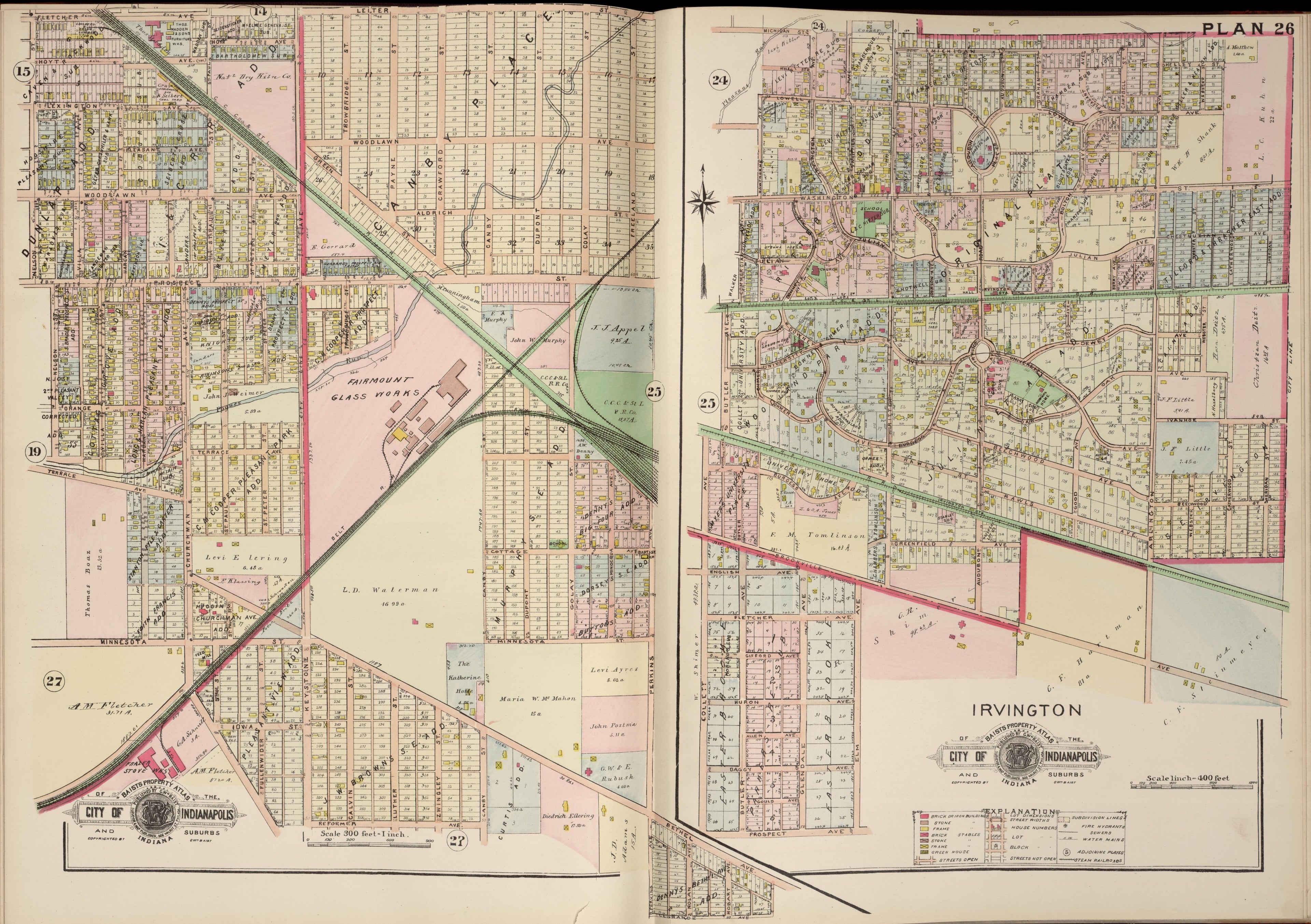 Plan 26 from Baist&