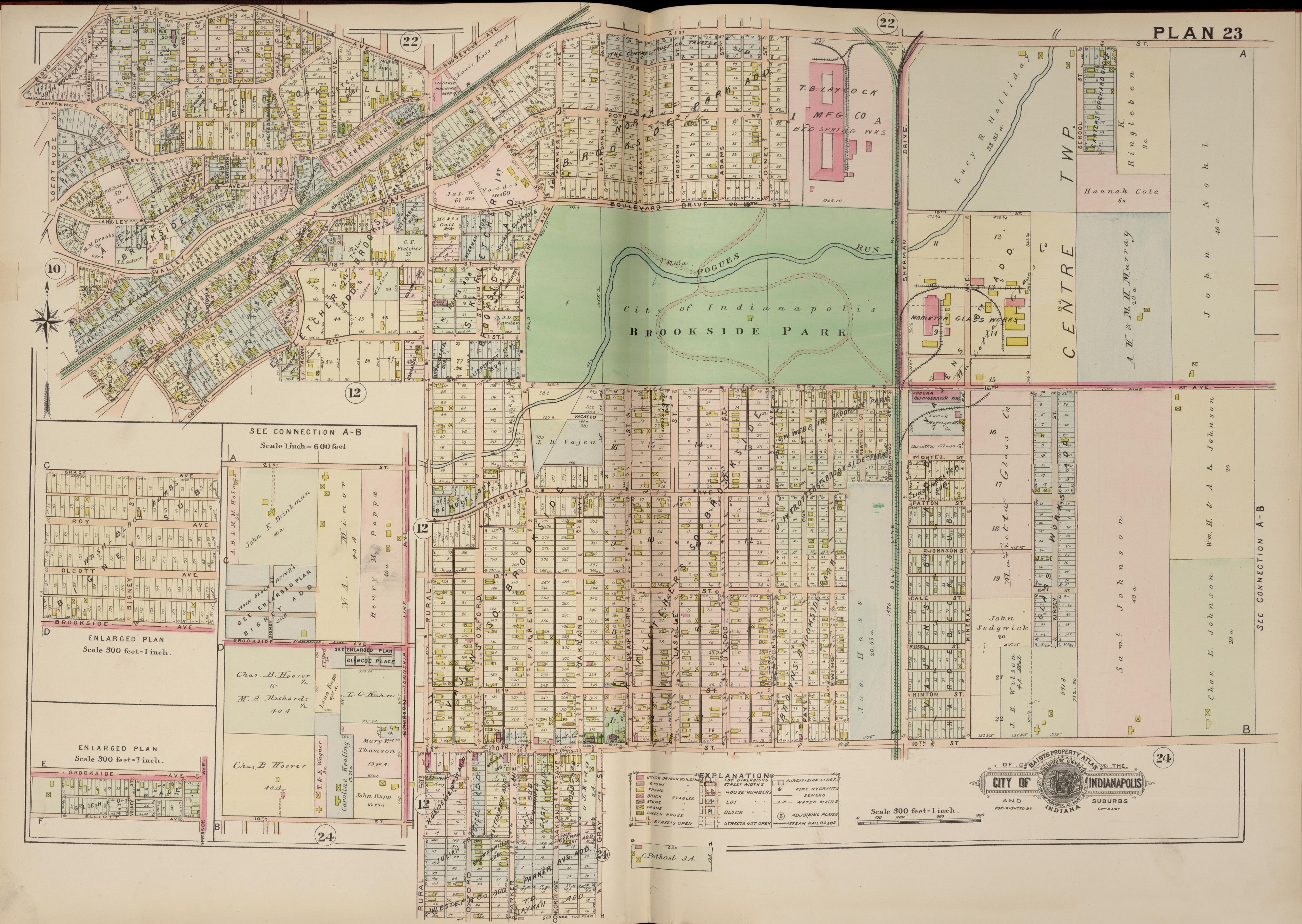 Plan 23 from Baist&