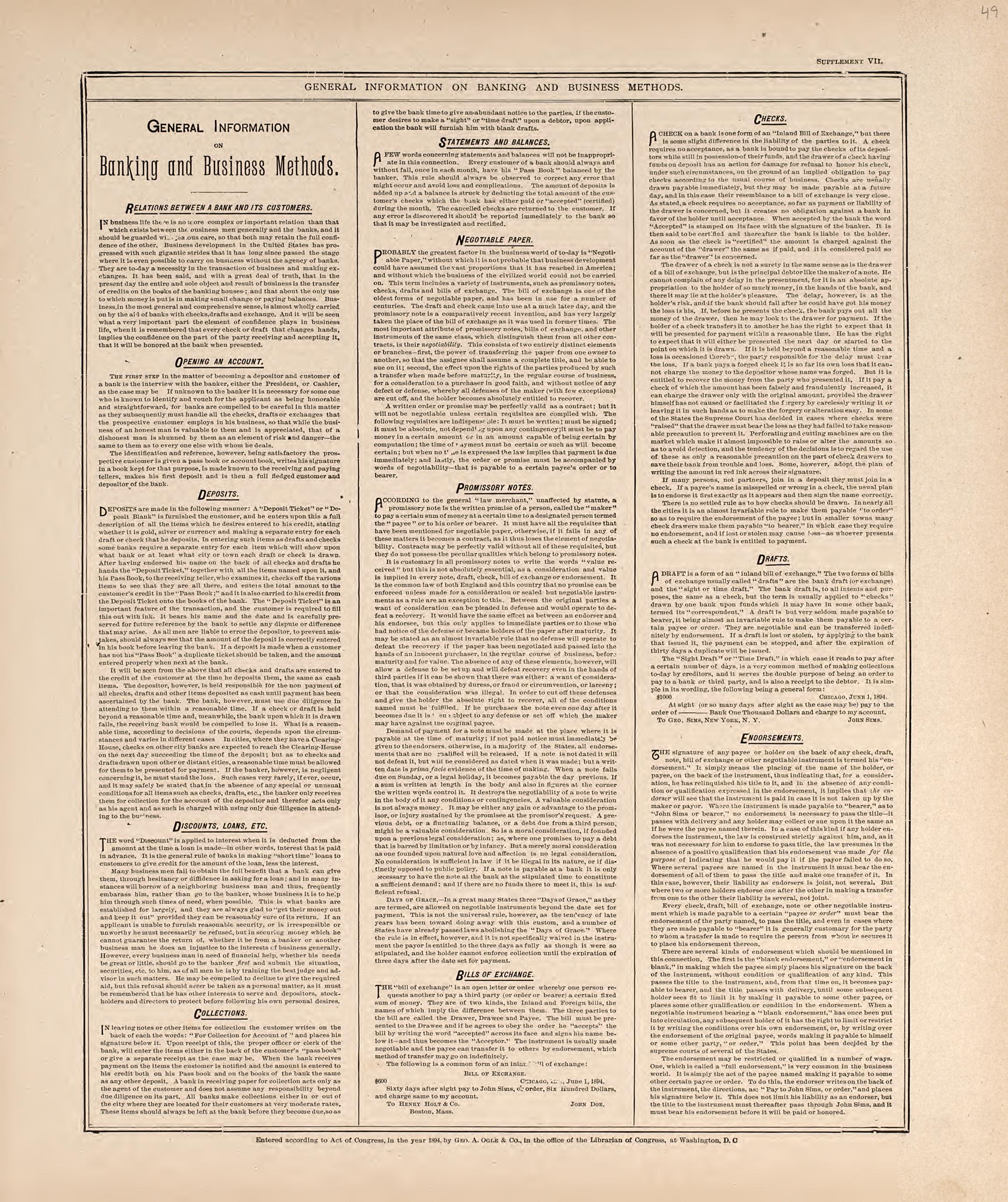 Digest of the System of Civil Government from 20th Century Atlas of Clinton County, Indiana : Containing Maps of Villages, Cities and Townships of the County, of the State, United States and World, Farmers Directory, Business Directory and General Inf... by Relic Map Company