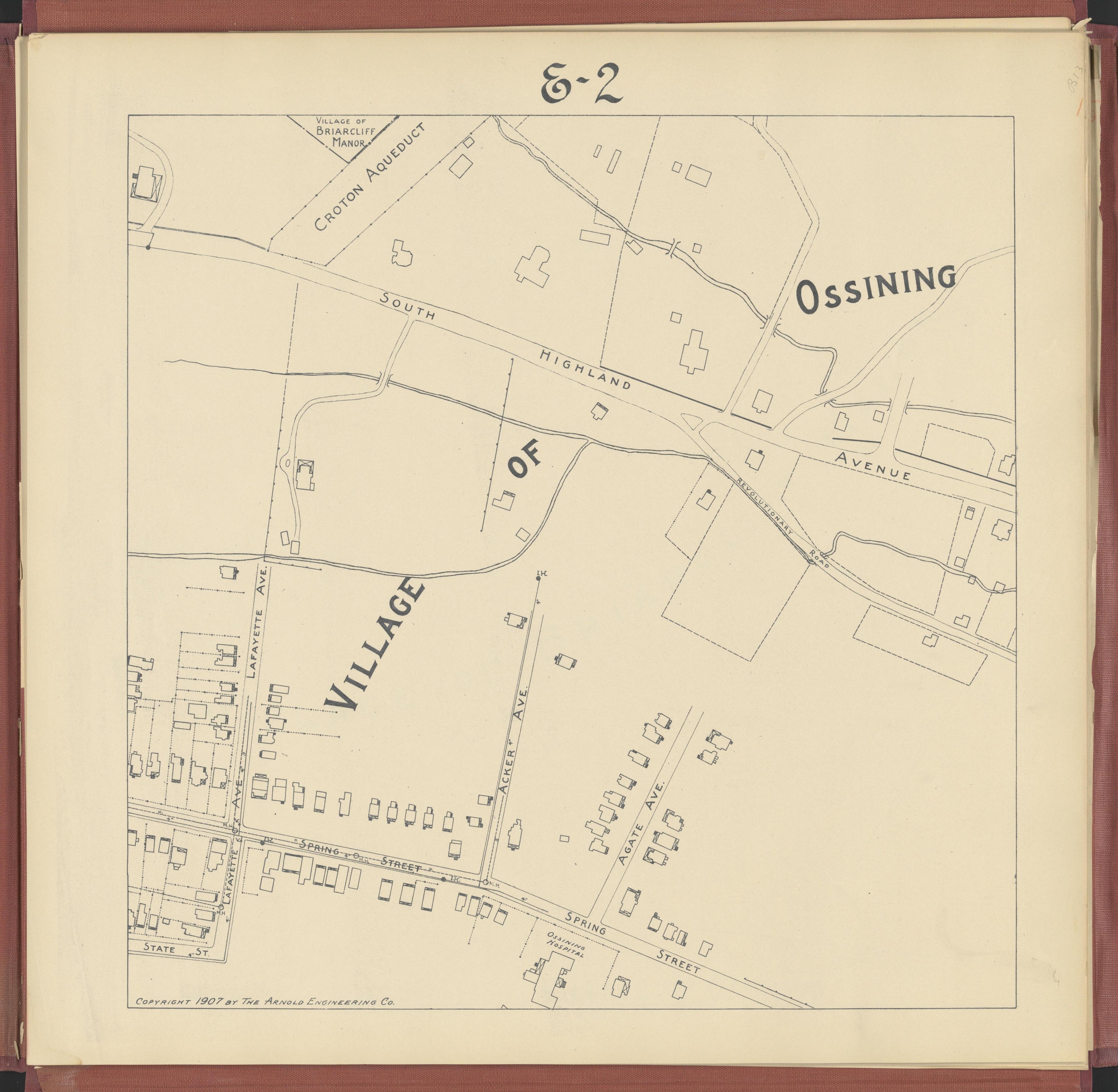 Image 13 of Map of Village of Briarcliff Manor, N.Y. from Map of Village of Briarcliff Manor, N.Y 1907 by Relic Map Company