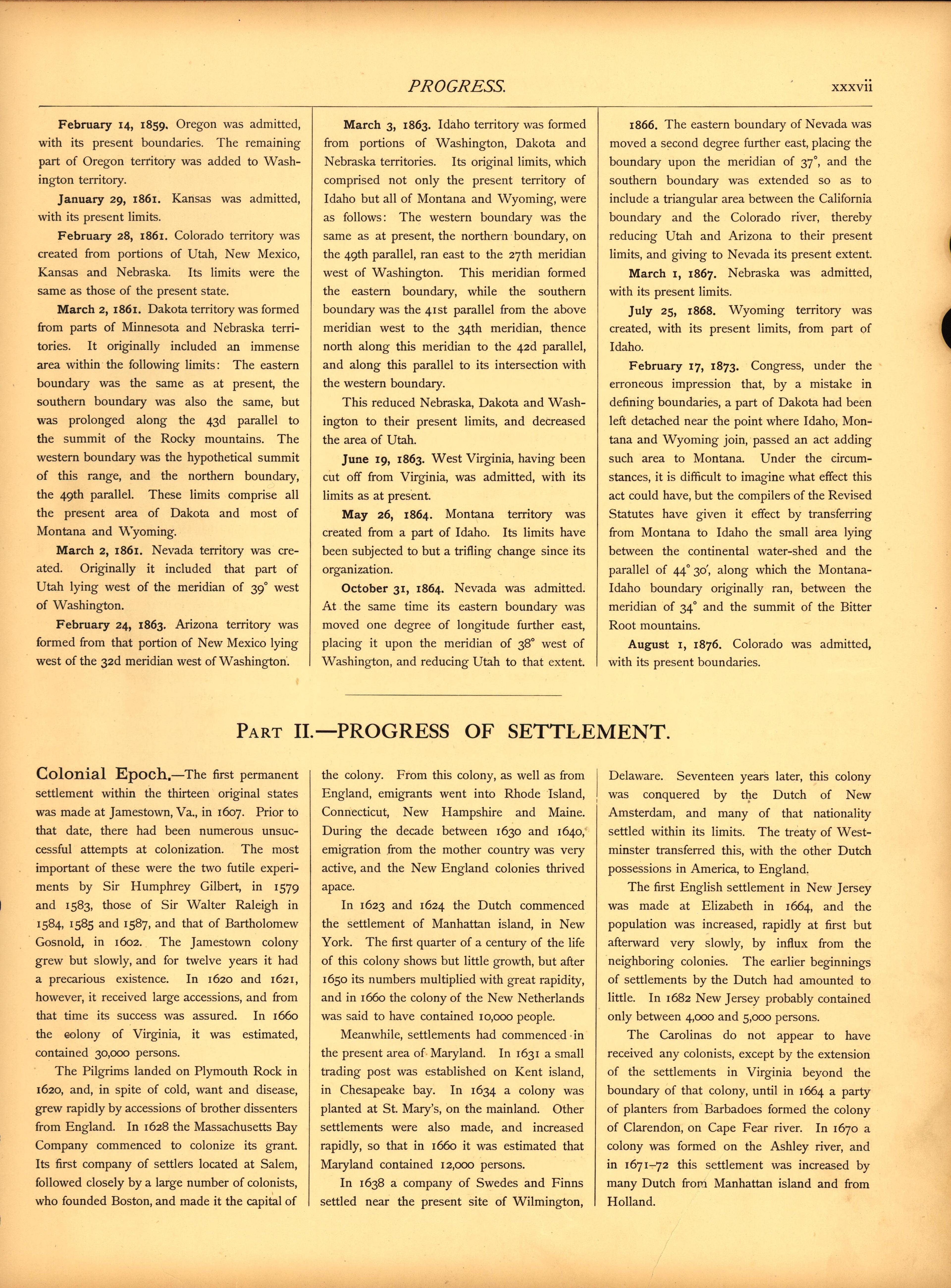 Progress (continued) (xxxvii) from Scribner&