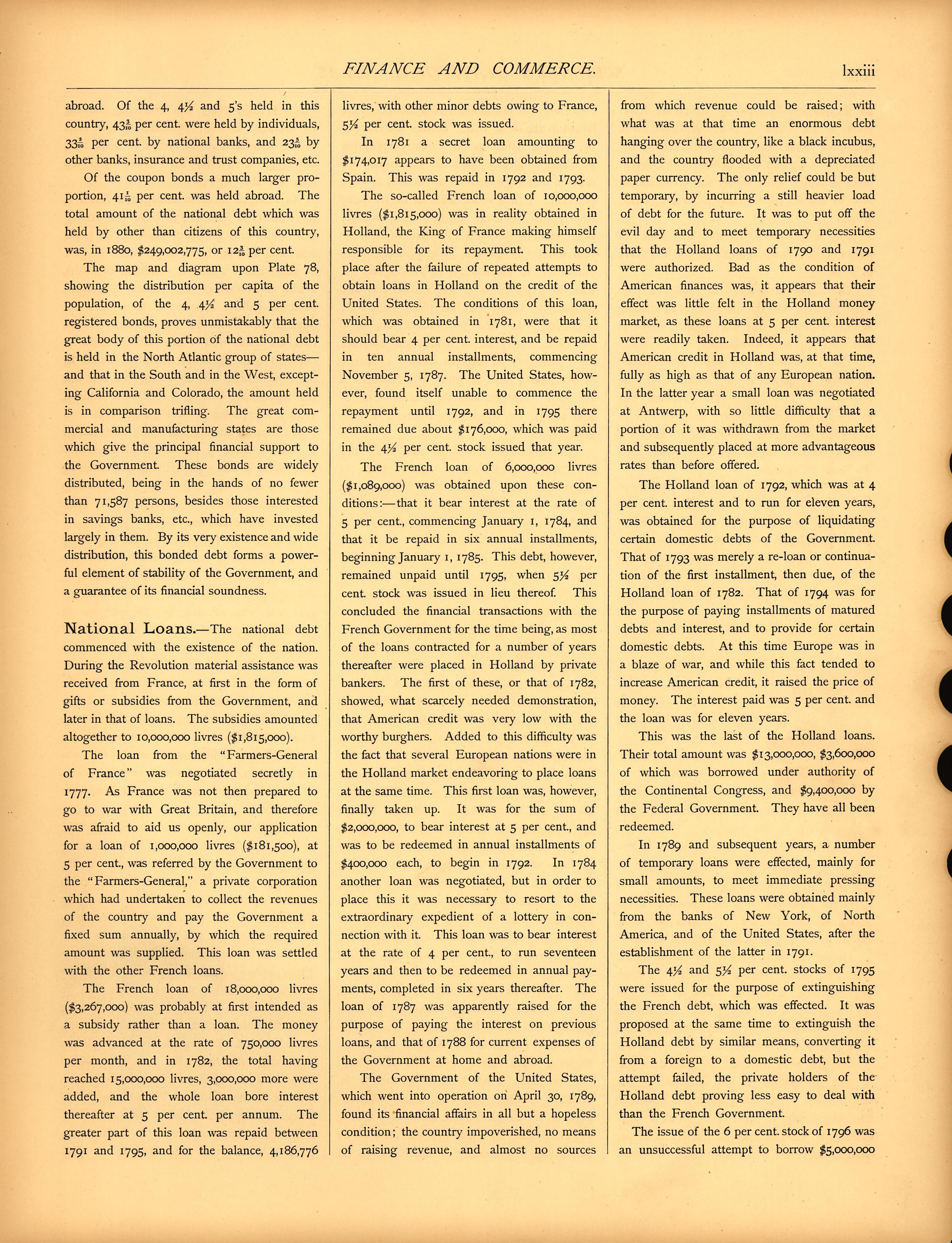 Finance and Commerce (continued) (lxxiii) from Scribner&