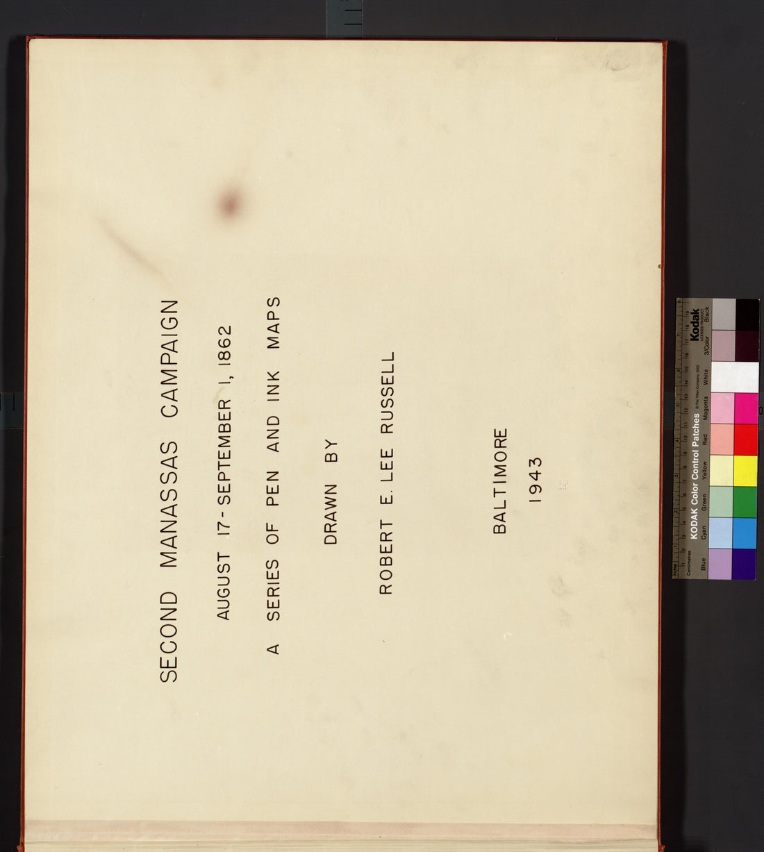 This old map of Manassas Region, , Virginia was created by Russell, Robert E. L. in 1862