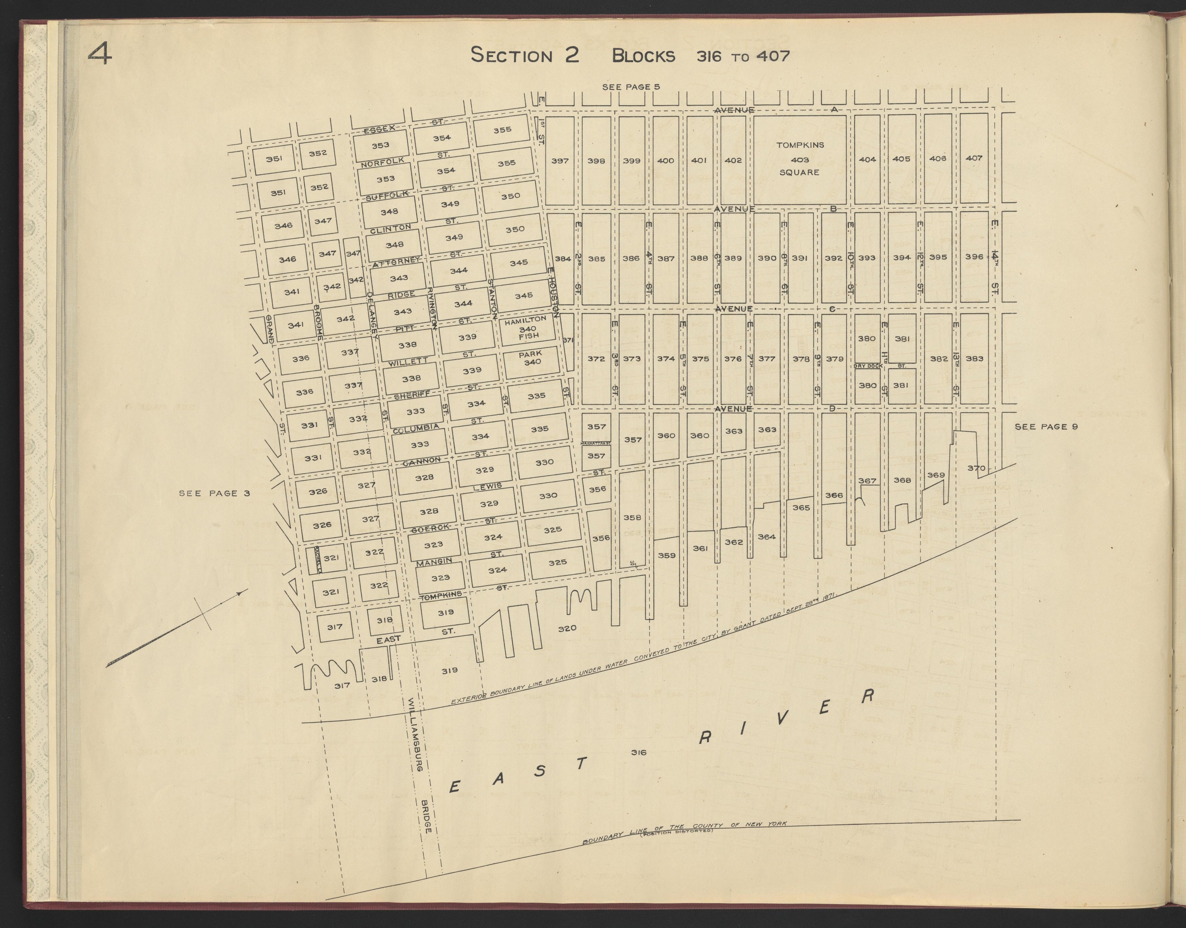 Image 6 of the Land Map of the County of New York from the Land Map of the County of New York 1917 by Relic Map Company