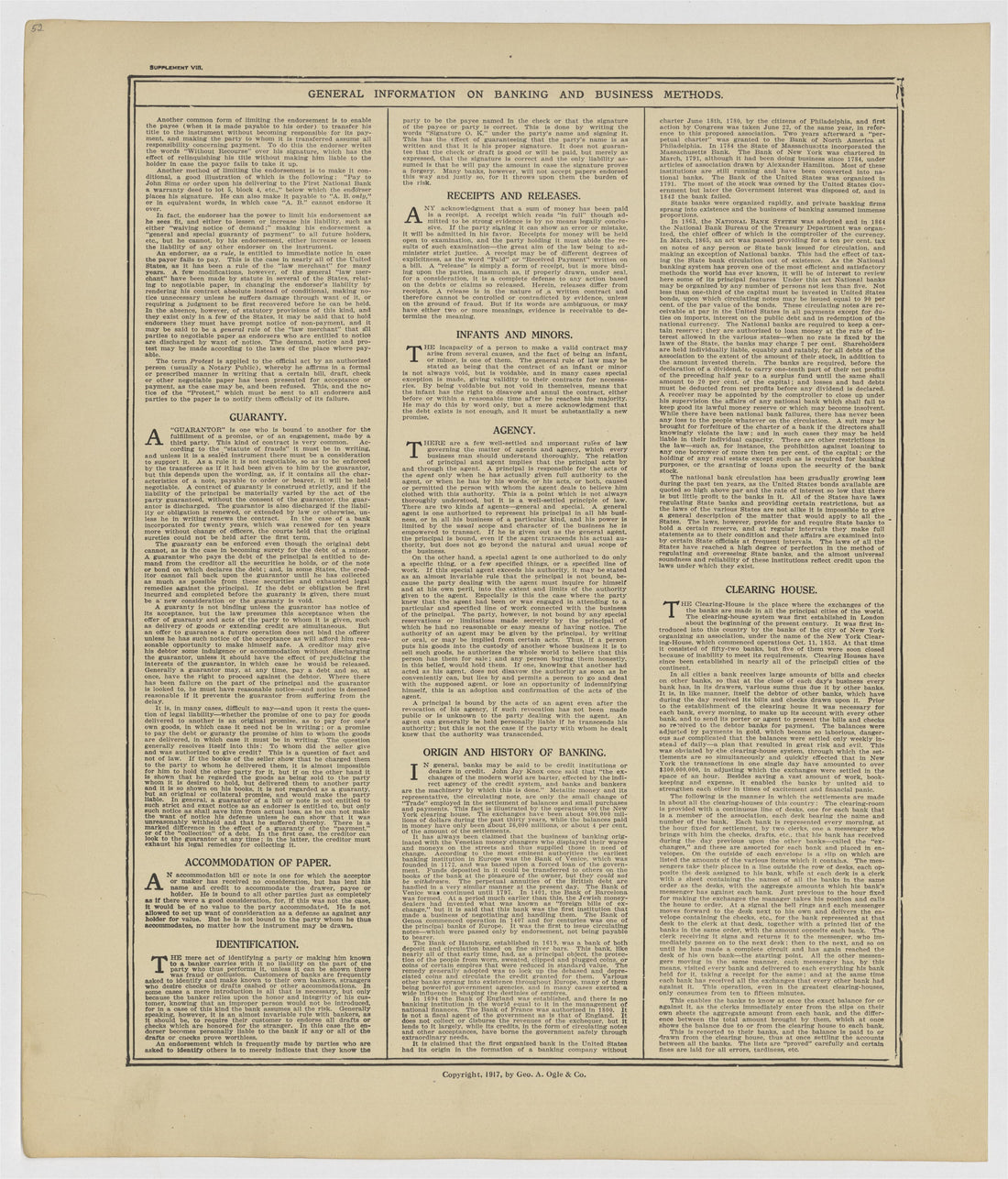 This old map of Kearney County, Nebraska, was created by Geo. A. Ogle & Co in 1923