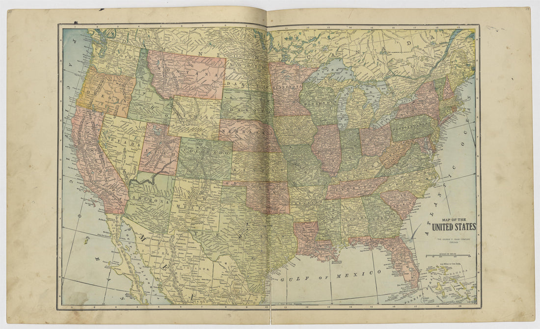 This old map of Kearney County, Nebraska, was created by Geo. A. Ogle & Co in 1923