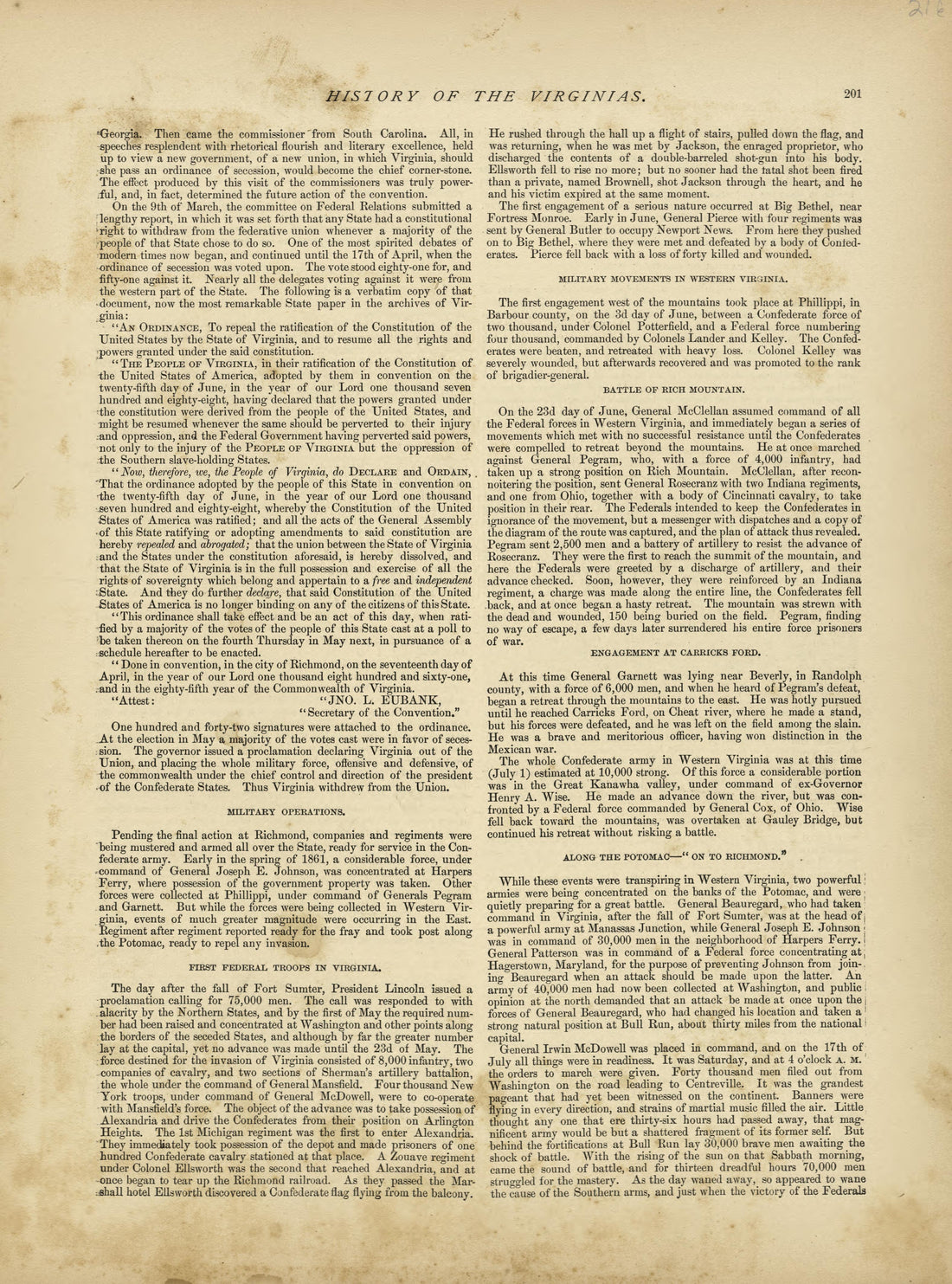 This old map of Pleasants County, , West Virginia, Wood County was created by H.H. Hardesty (Firm) in 1882