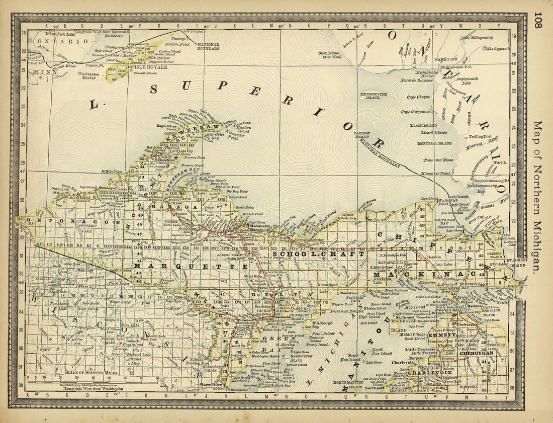 This old map of Pleasants County, , West Virginia, Wood County was created by H.H. Hardesty (Firm) in 1882