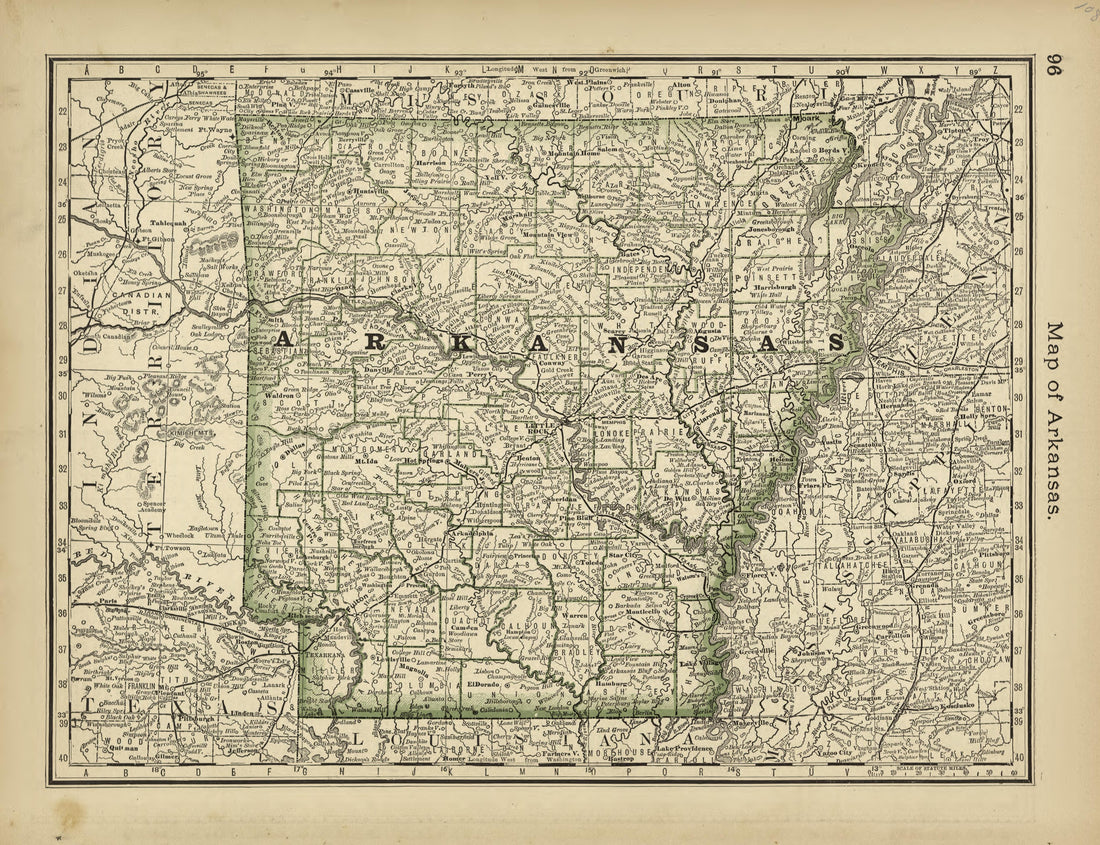 This old map of Pleasants County, , West Virginia, Wood County was created by H.H. Hardesty (Firm) in 1882
