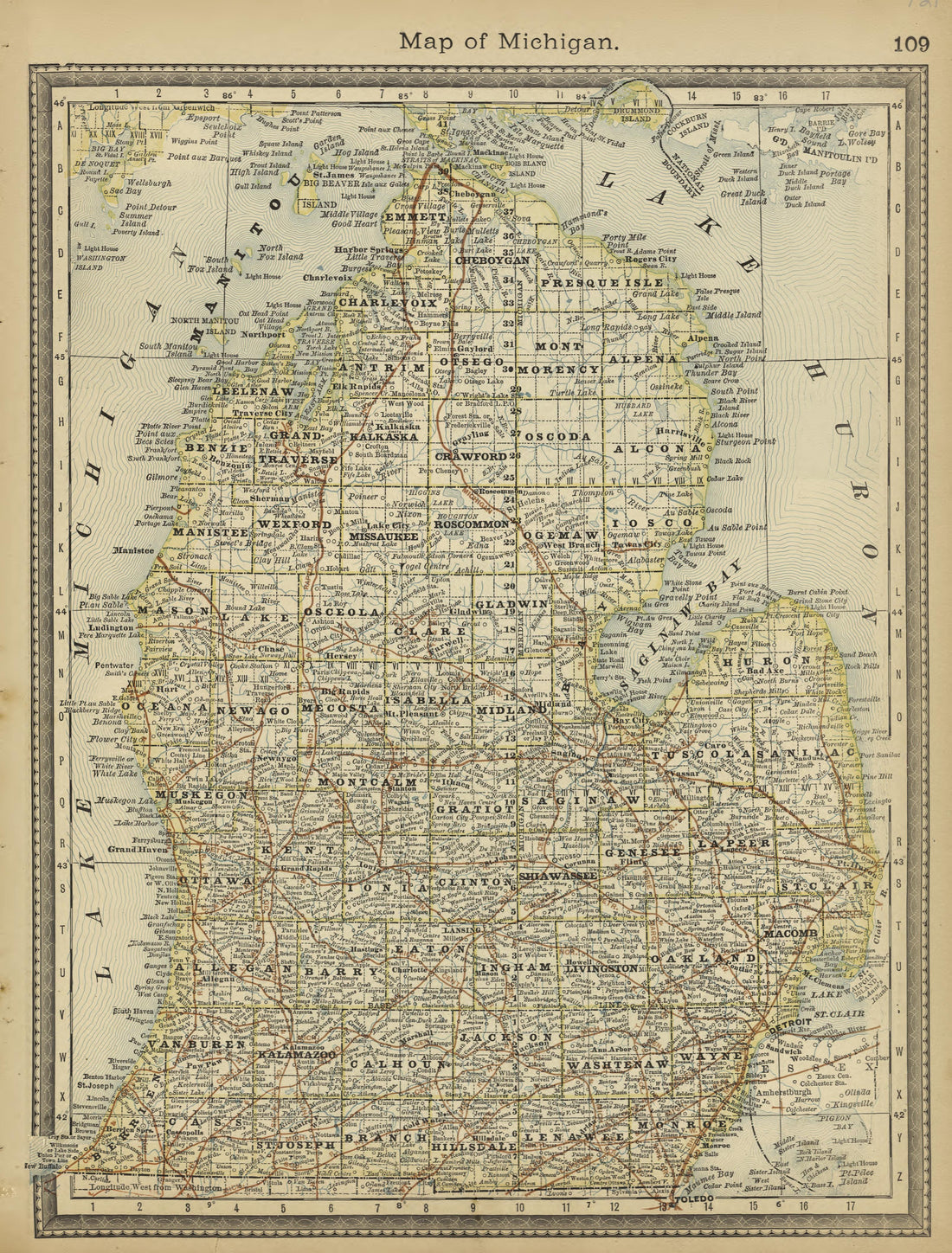 This old map of Pleasants County, , West Virginia, Wood County was created by H.H. Hardesty (Firm) in 1882