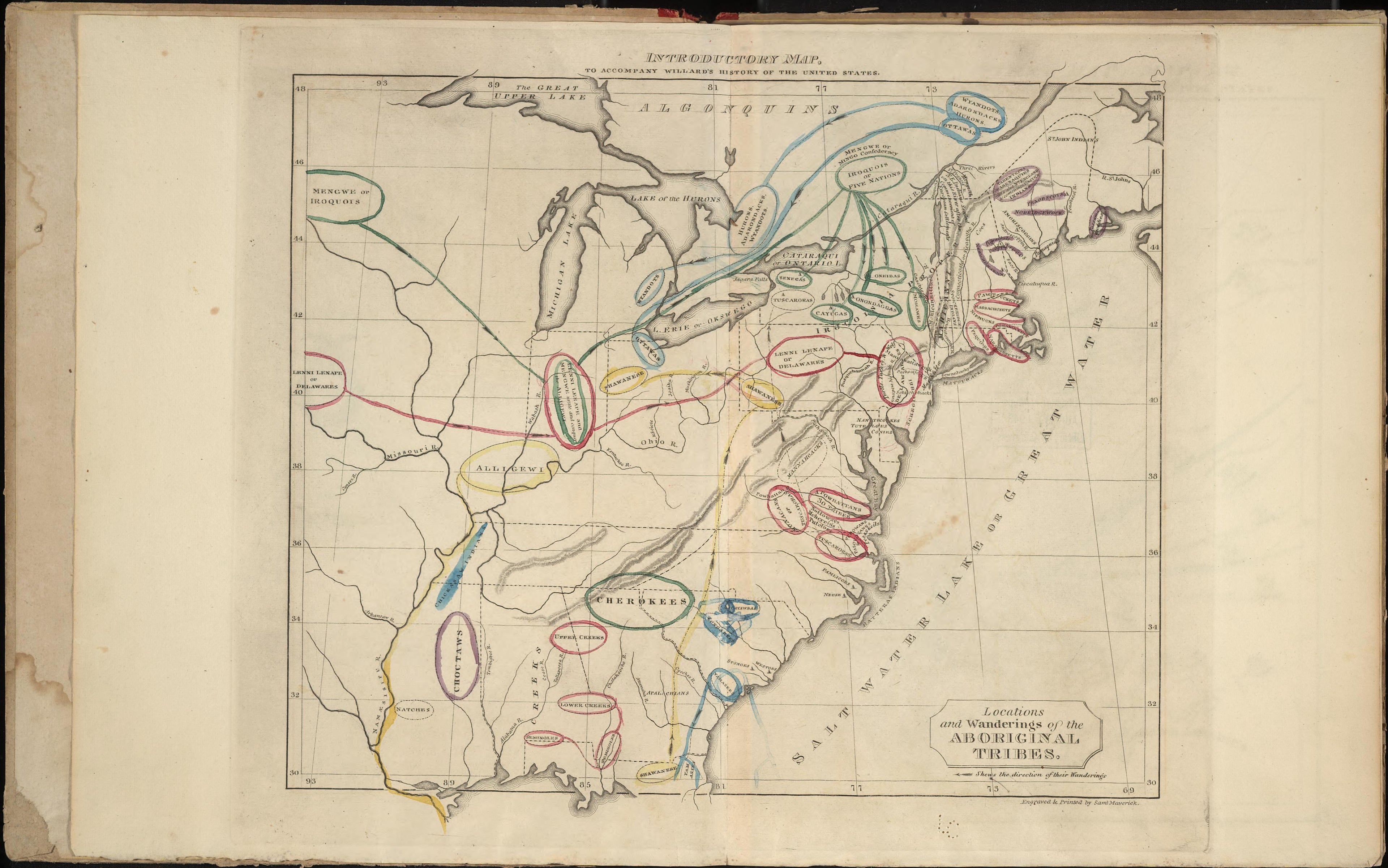 Introductory Map from a Series of Maps to Willard&