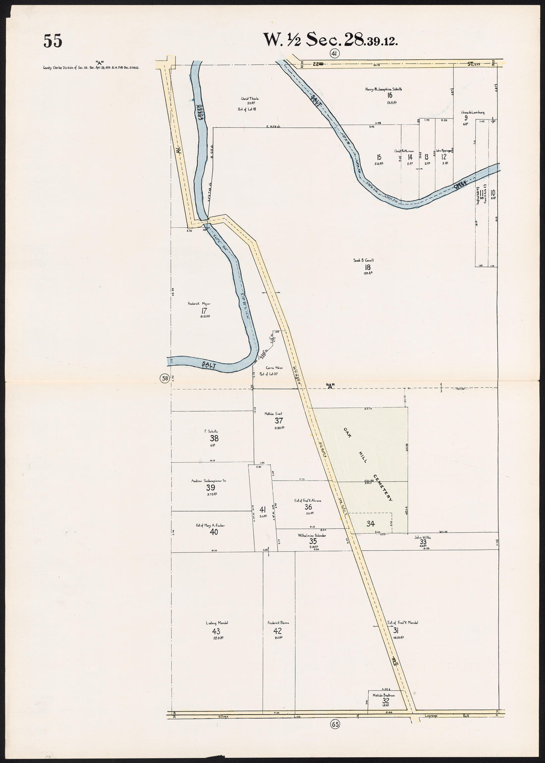 This old map of Illinois, Proviso, Proviso (Township), Township, was created by Real Estate Map Publishing Company in 1914