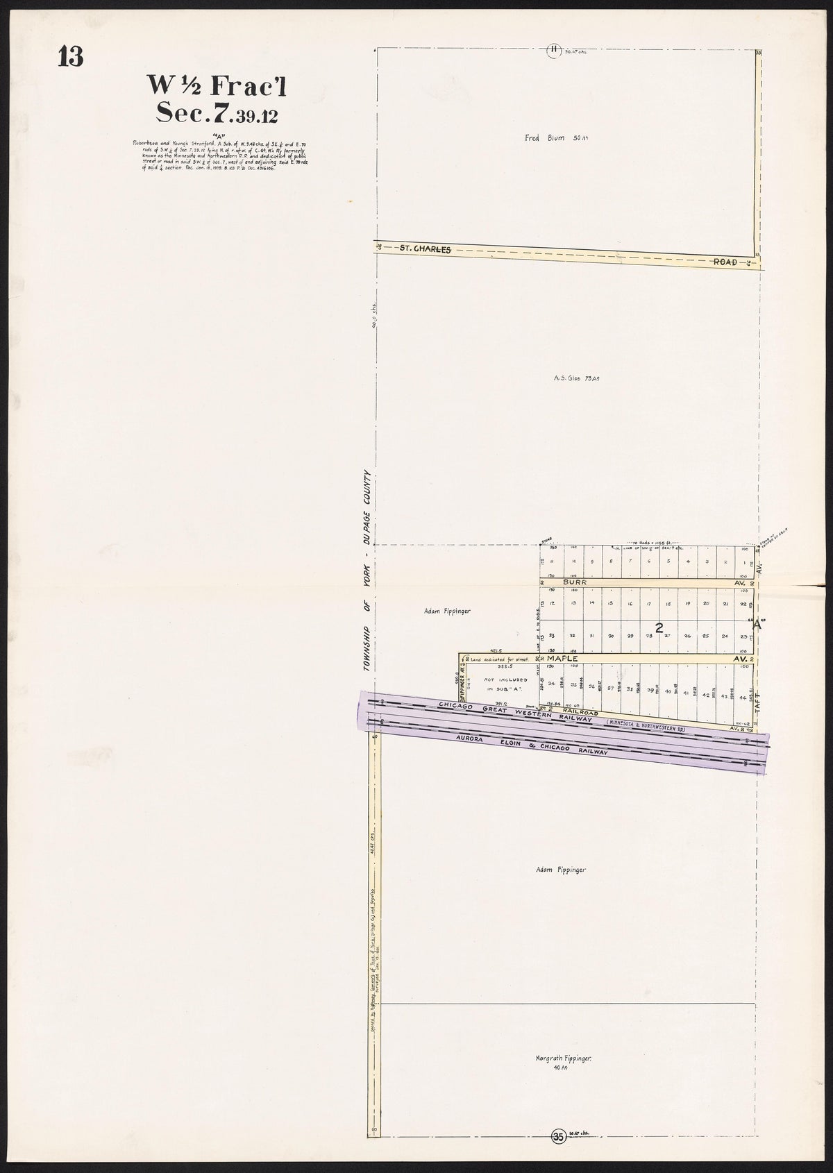 (13) W 1/2 Frac&