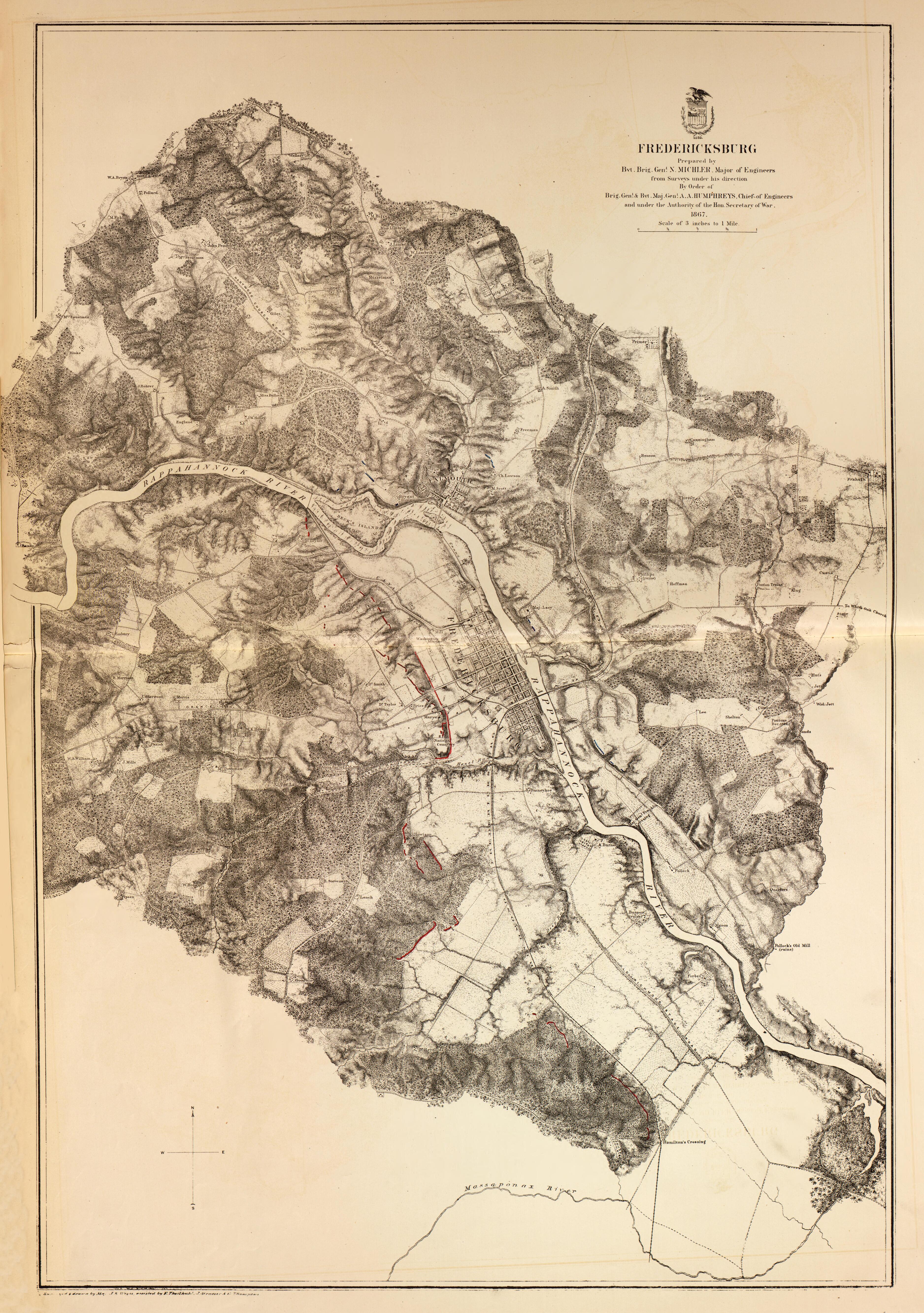 This old map of United States was created by United States. Army. Corps of Engineers in 1883