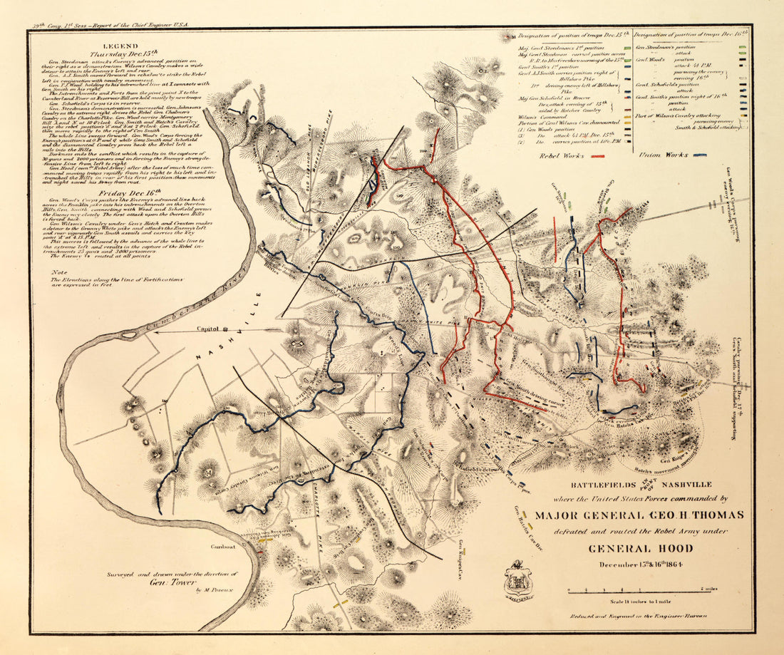 This old map of United States was created by United States. Army. Corps of Engineers in 1883