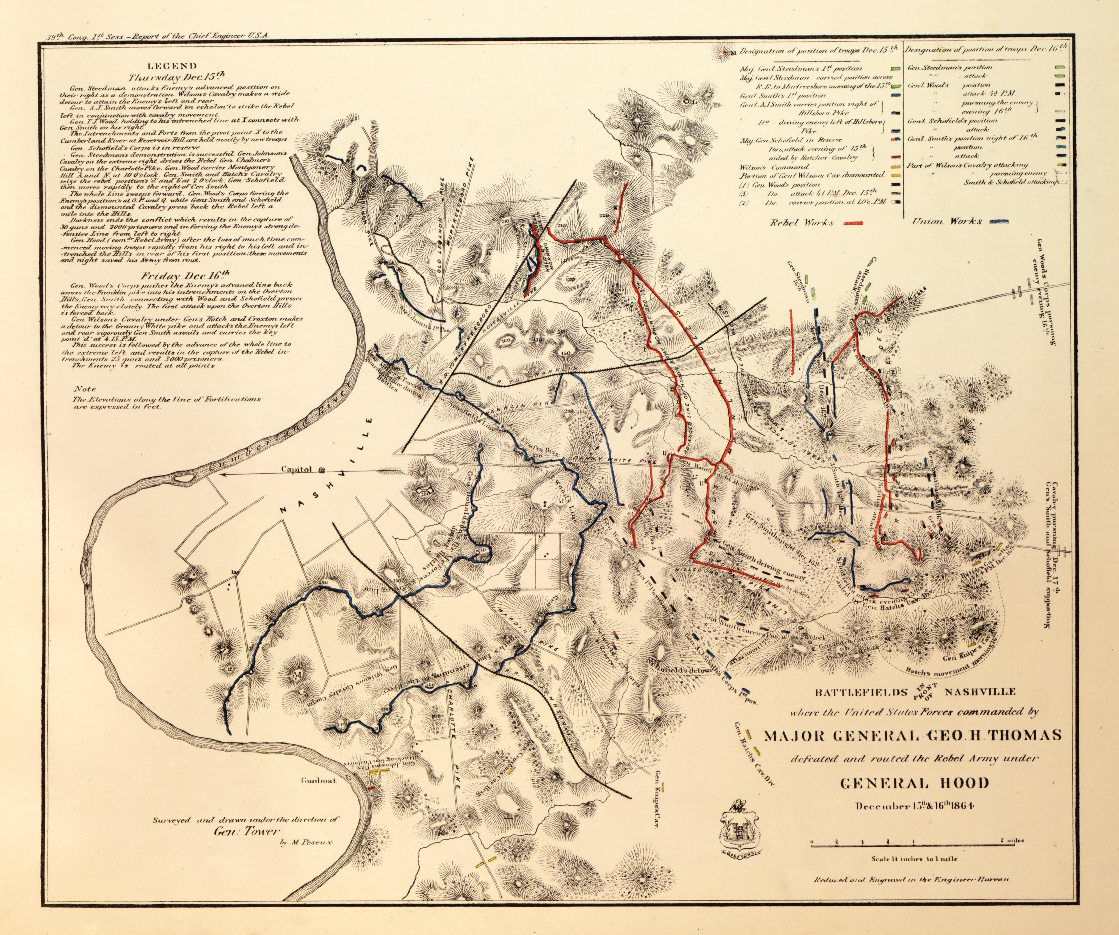 This old map of United States was created by United States. Army. Corps of Engineers in 1883