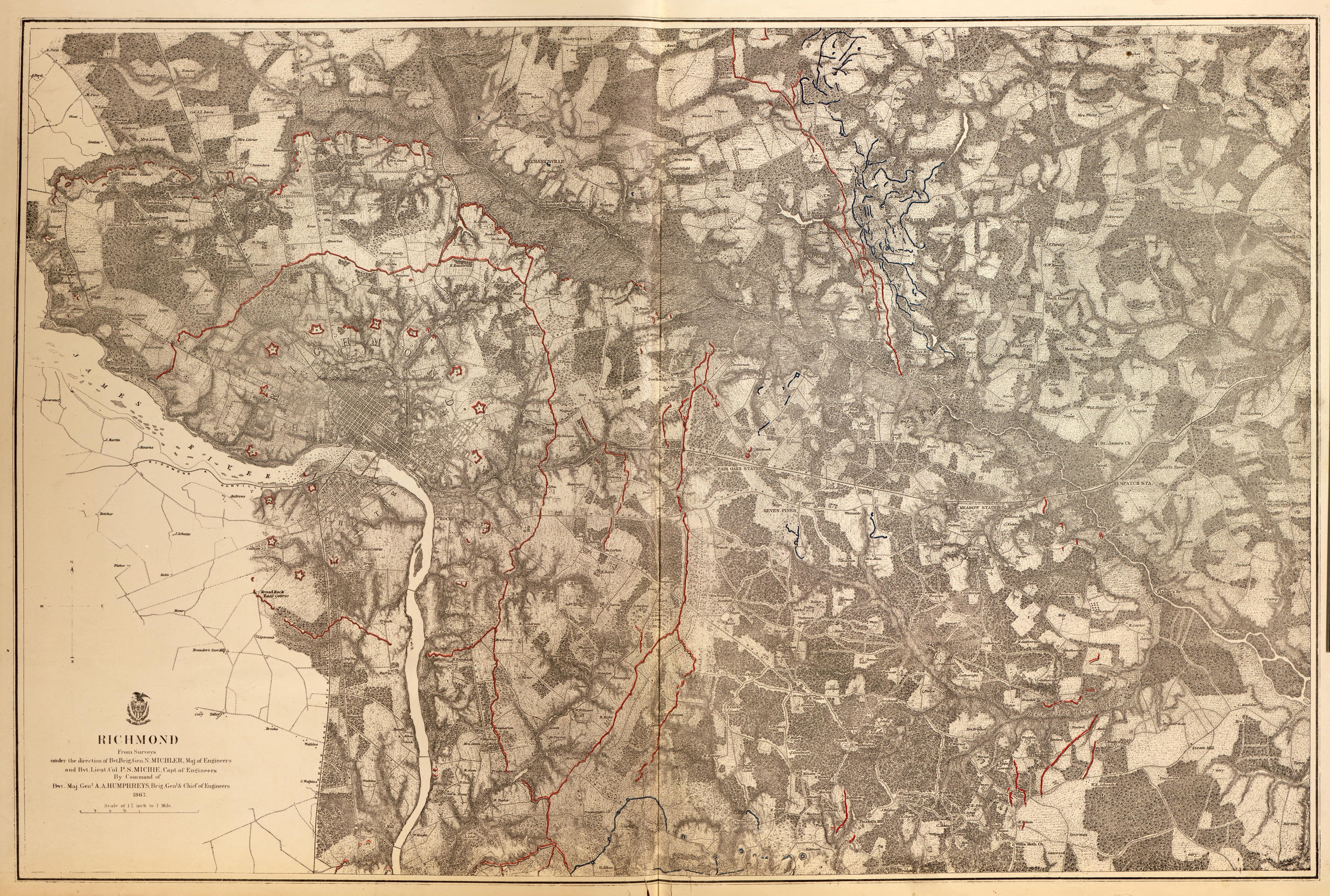 This old map of United States was created by United States. Army. Corps of Engineers in 1883