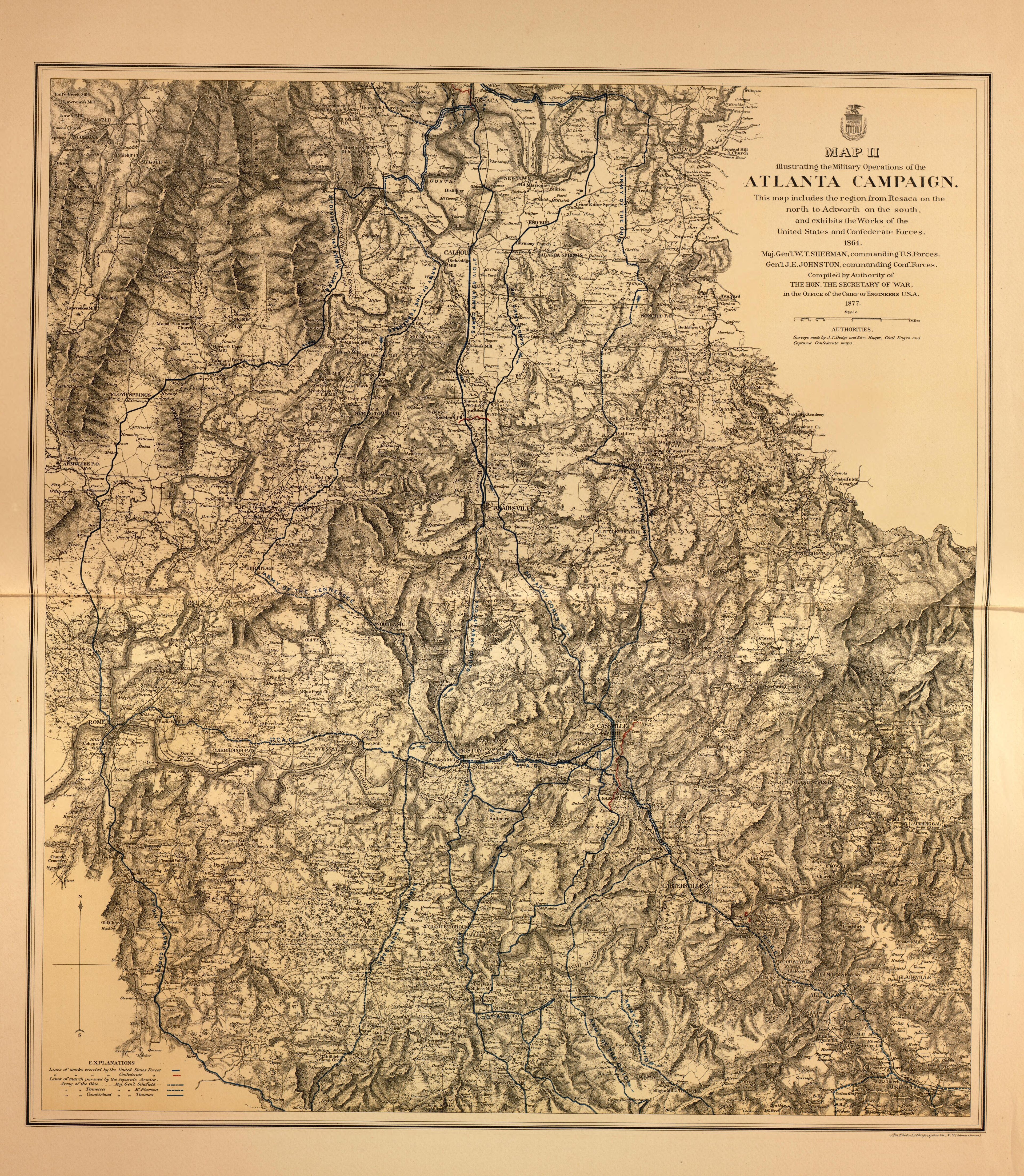 This old map of United States was created by United States. Army. Corps of Engineers in 1883