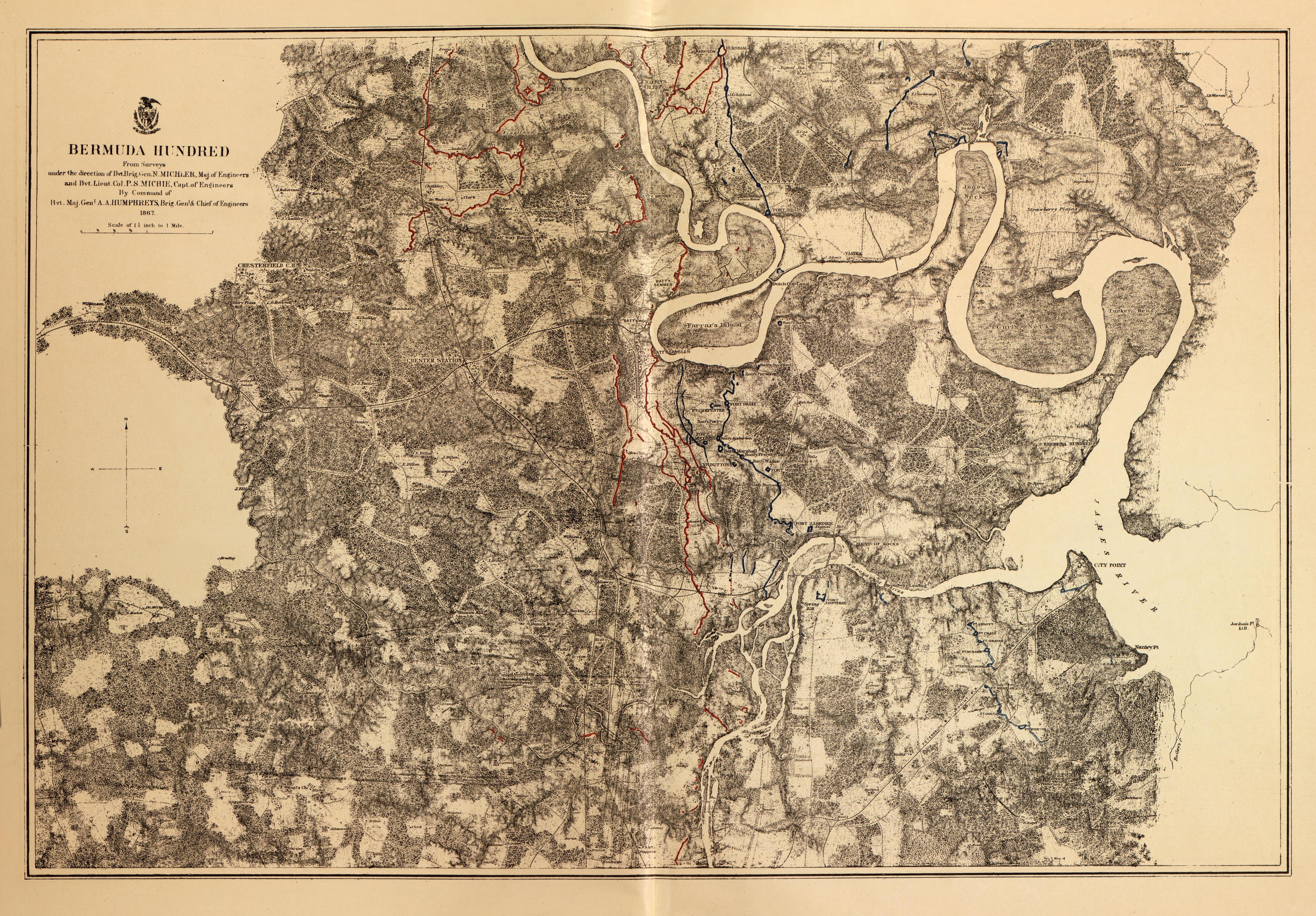 This old map of United States was created by United States. Army. Corps of Engineers in 1883
