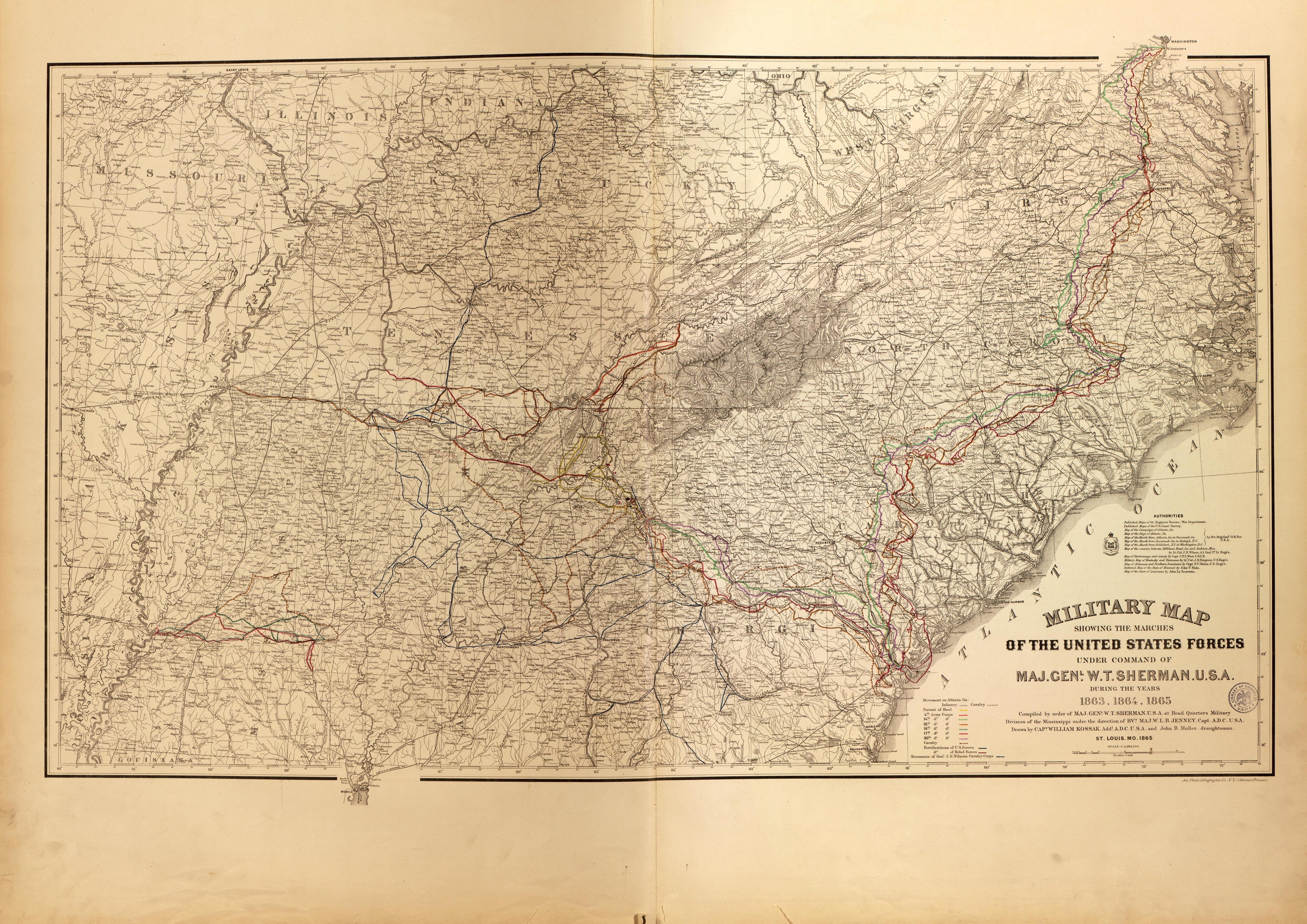 This old map of United States was created by United States. Army. Corps of Engineers in 1883