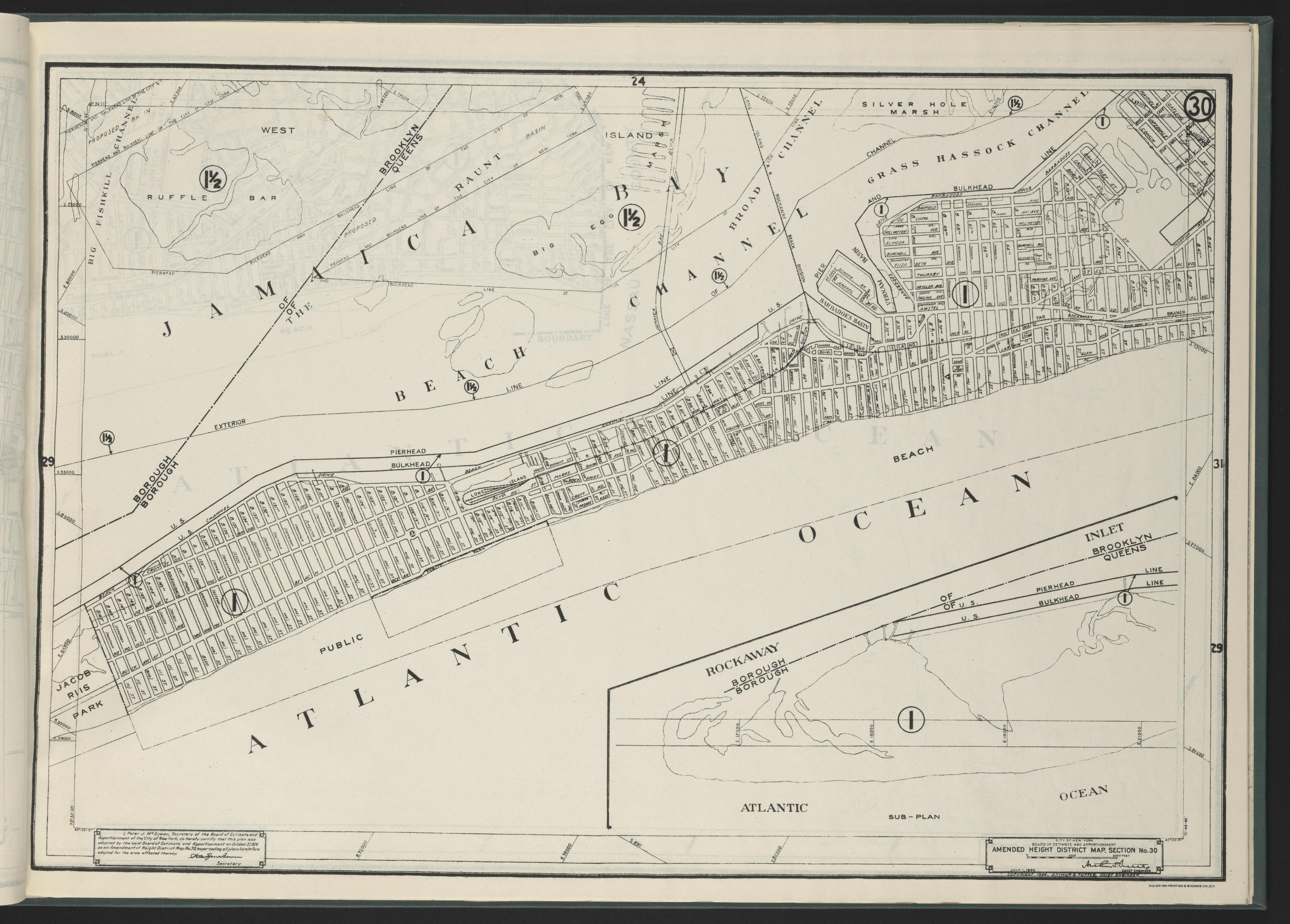 Image 32 of Height District Map from Height District Map 1924 by Relic Map Company