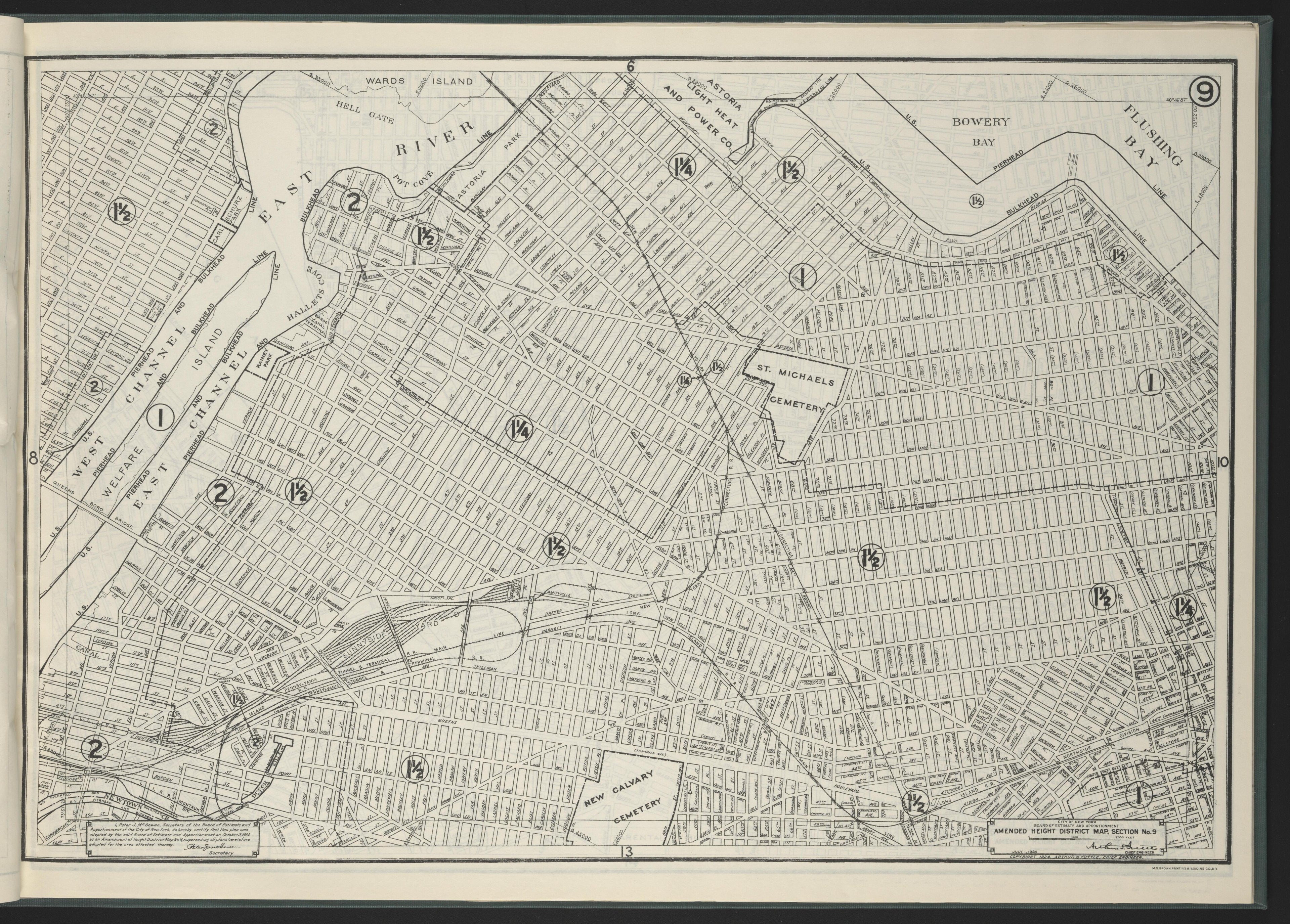Image 11 of Height District Map from Height District Map 1924 by Relic Map Company