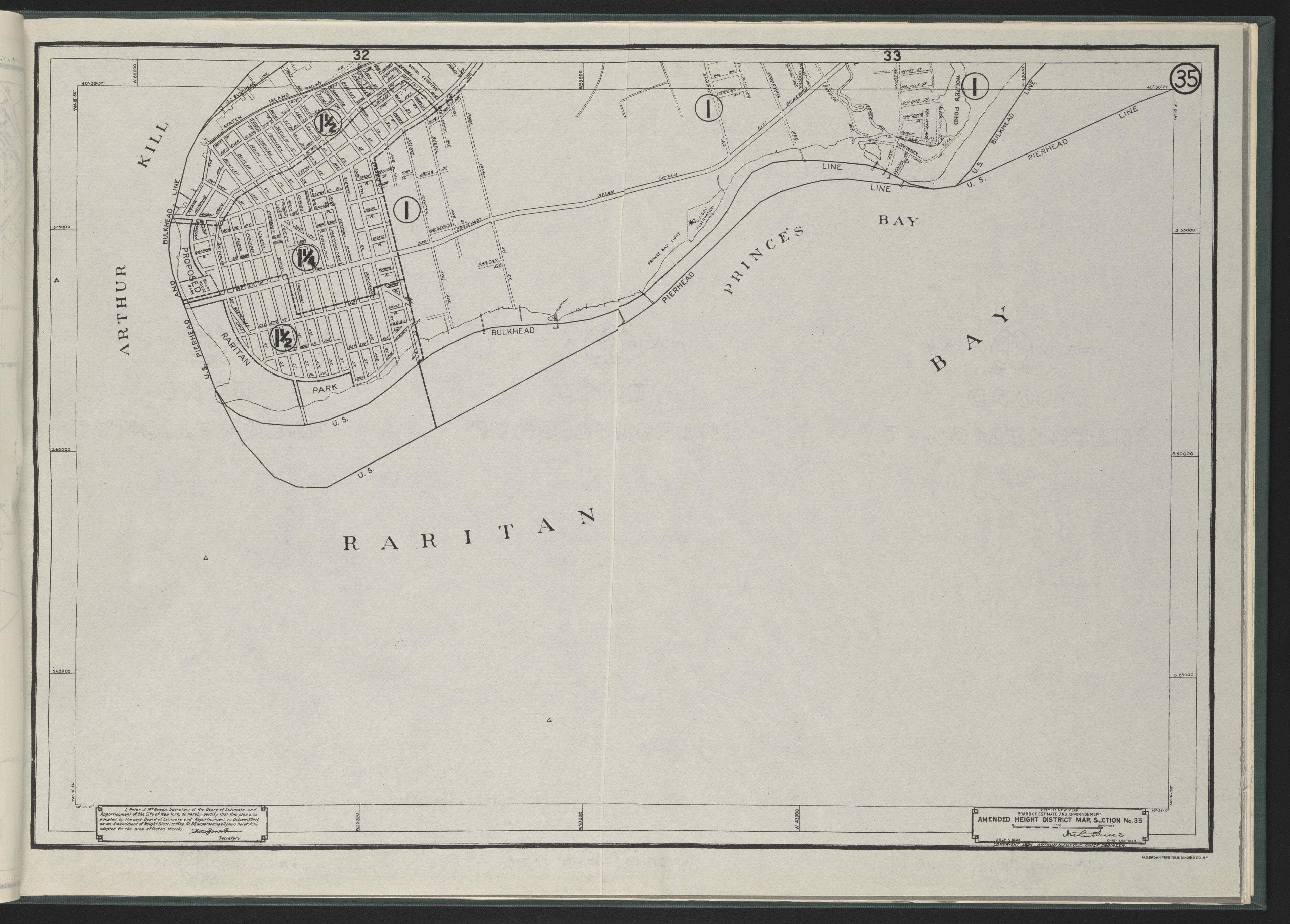 Image 37 of Height District Map from Height District Map 1924 by Relic Map Company