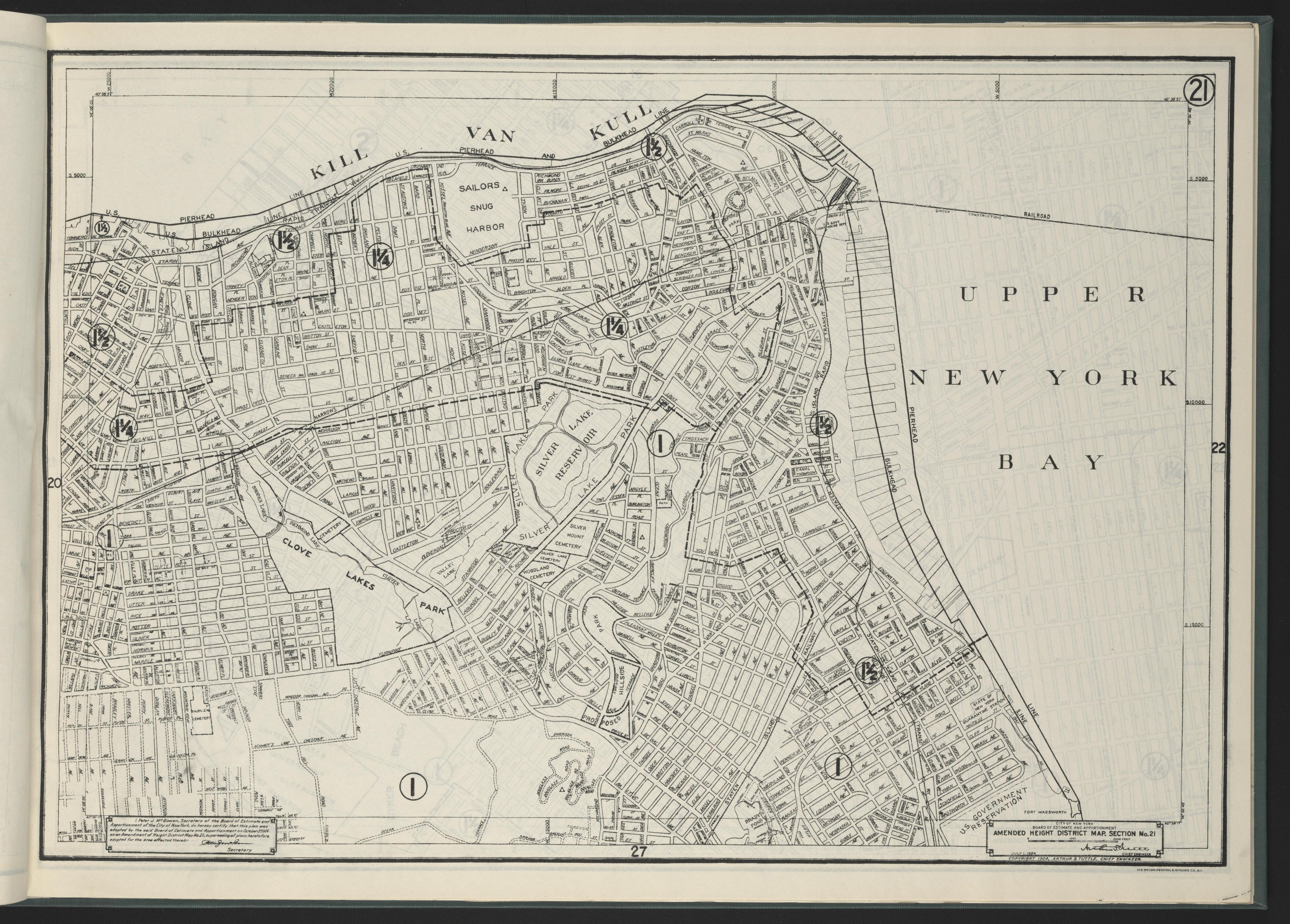 Image 23 of Height District Map from Height District Map 1924 by Relic Map Company