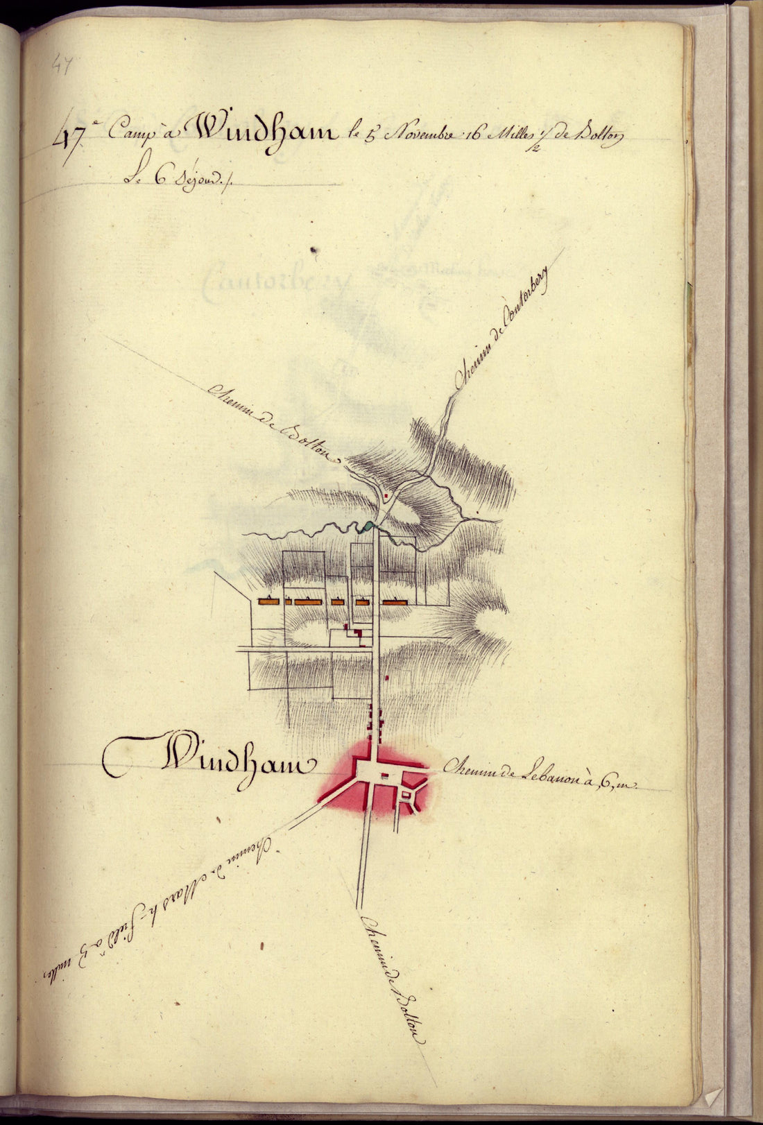 This old map of United States was created by Baptiste-Donatien De Vimeur in 1782