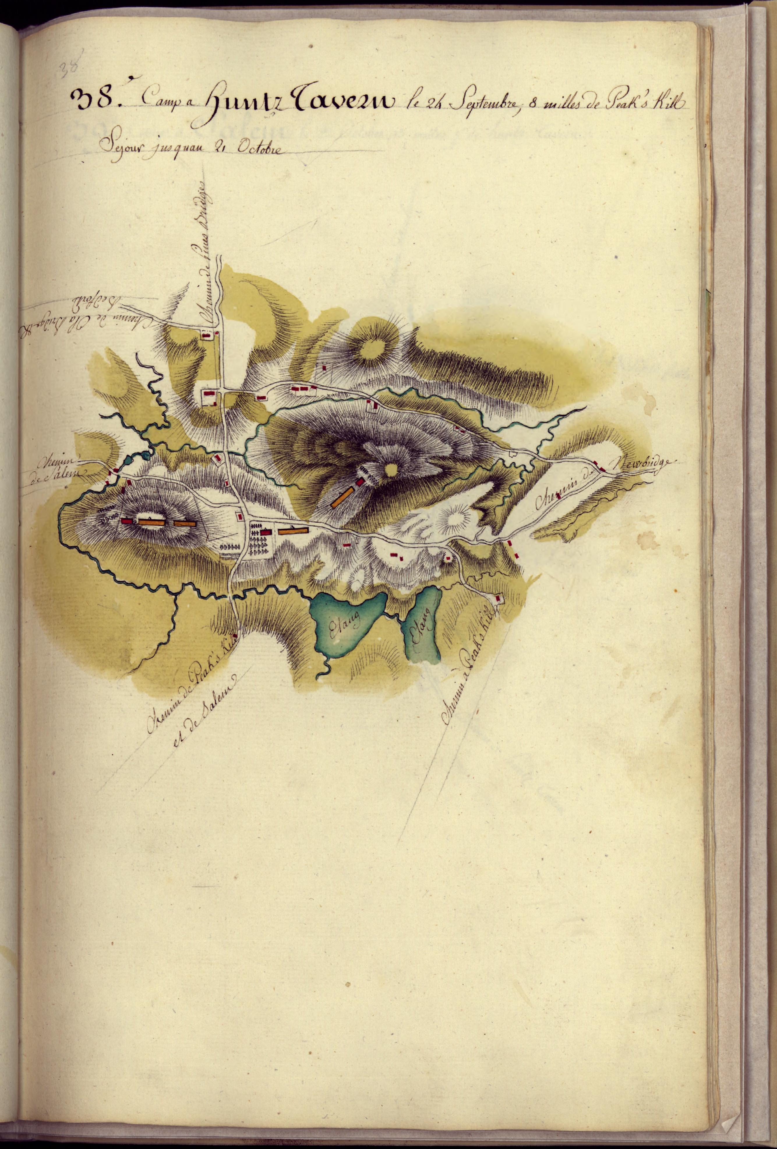 This old map of United States was created by Baptiste-Donatien De Vimeur in 1782