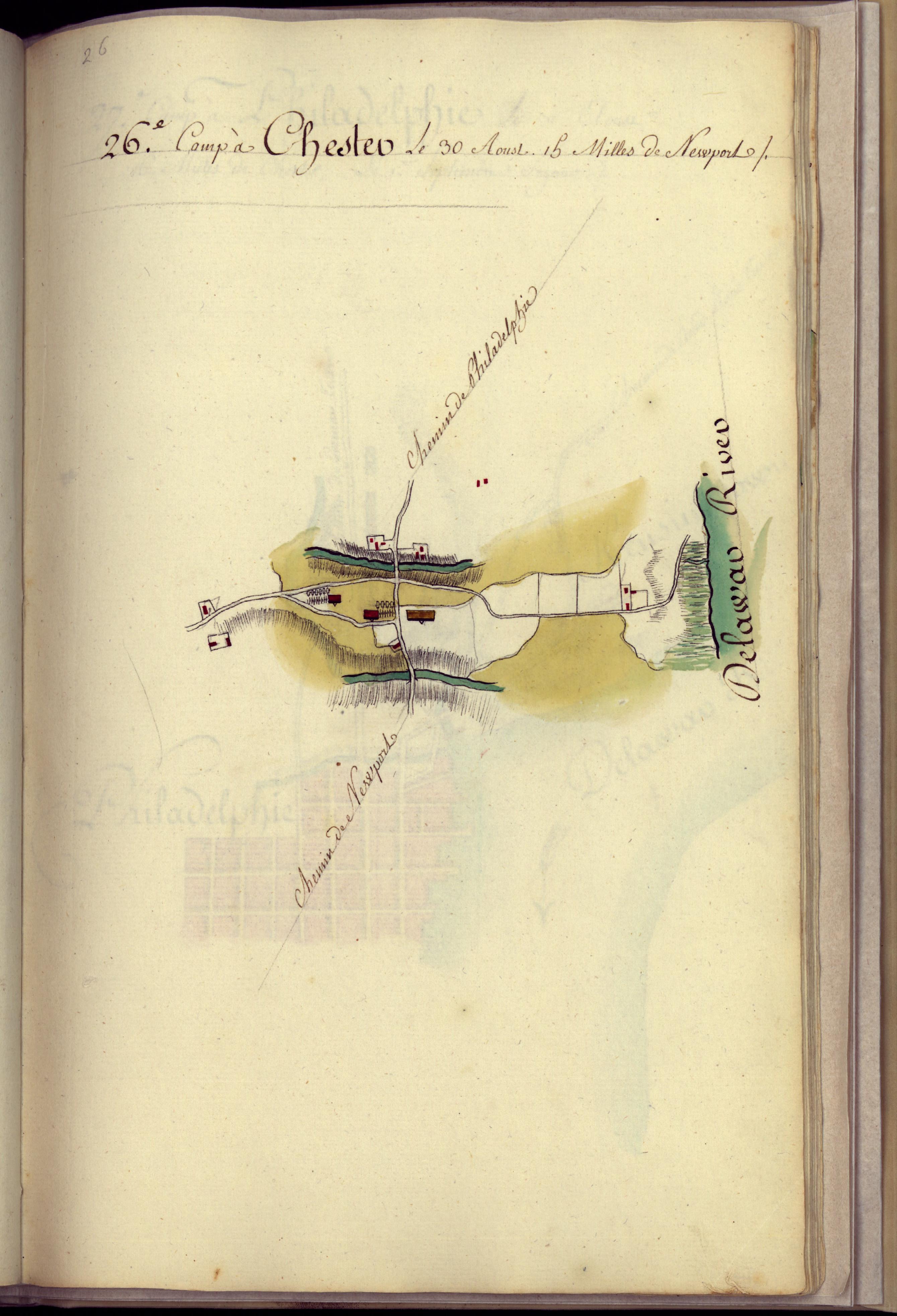 This old map of United States was created by Baptiste-Donatien De Vimeur in 1782