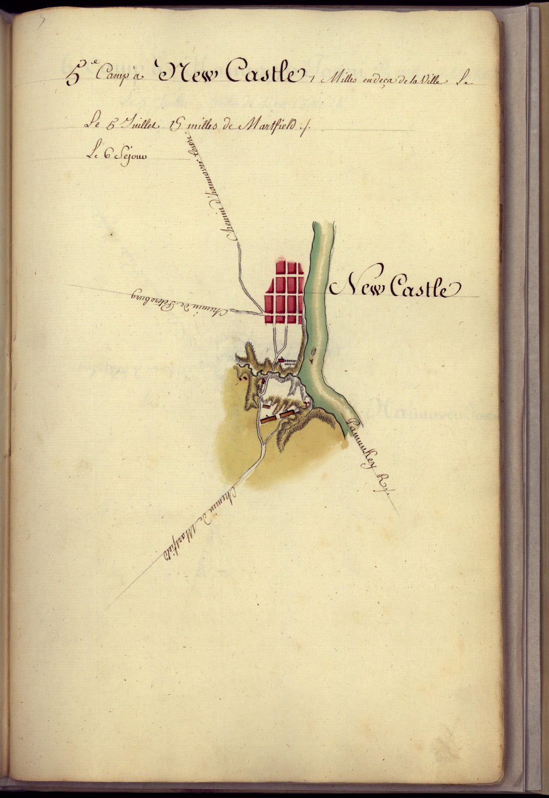 This old map of United States was created by Baptiste-Donatien De Vimeur in 1782