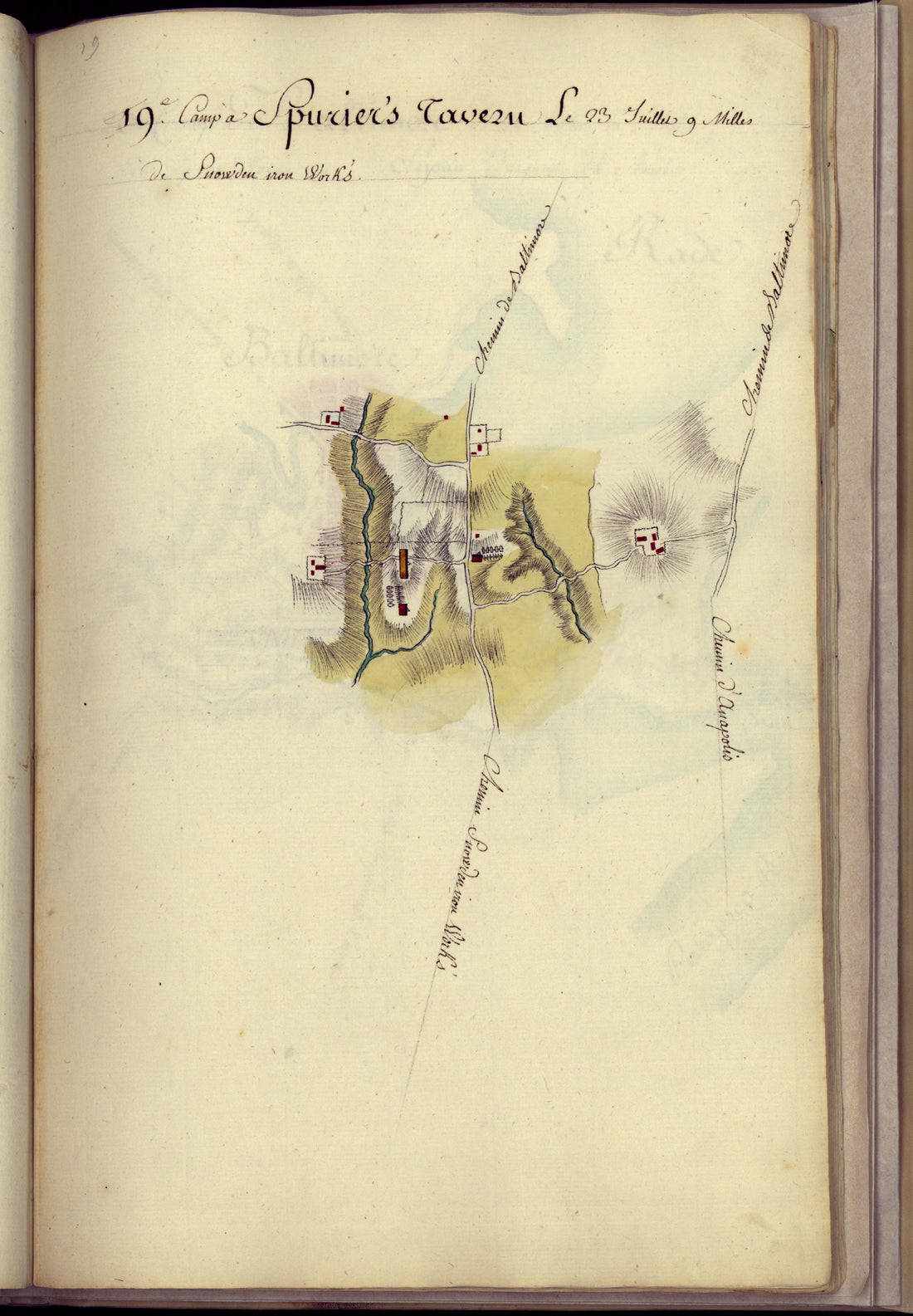 This old map of United States was created by Baptiste-Donatien De Vimeur in 1782