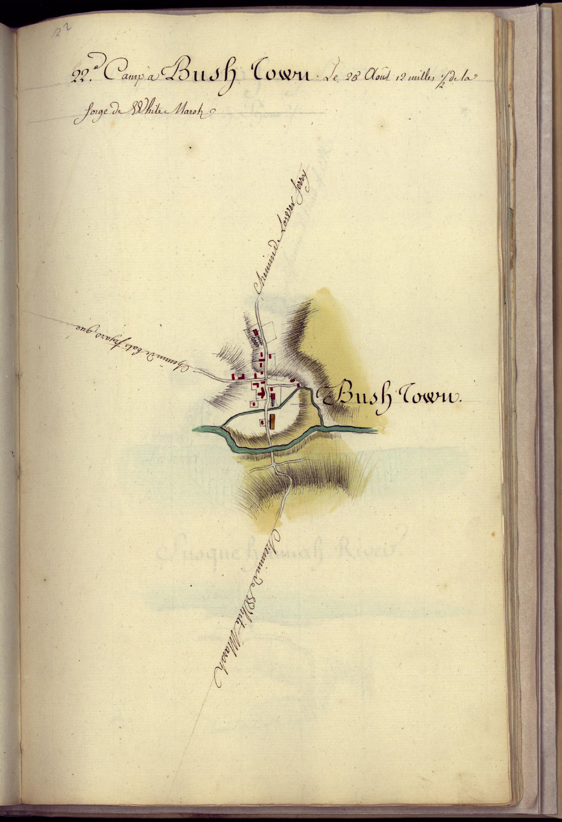 This old map of United States was created by Baptiste-Donatien De Vimeur in 1782