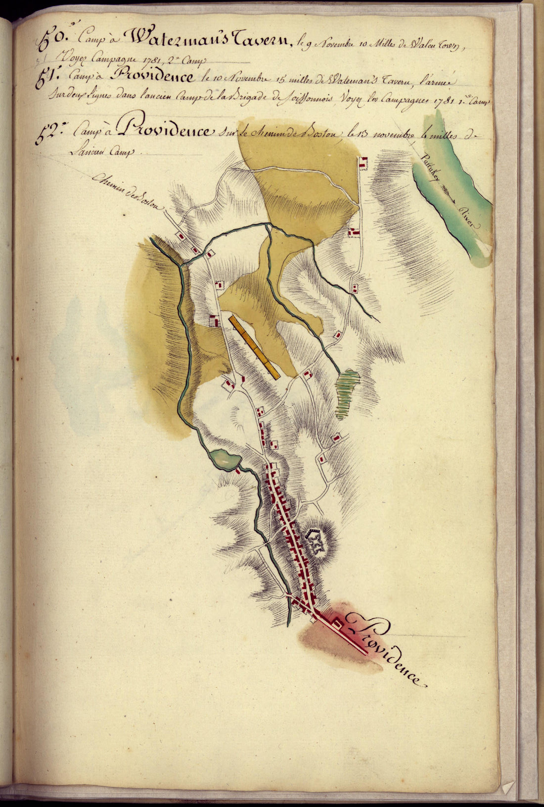 This old map of United States was created by Baptiste-Donatien De Vimeur in 1782