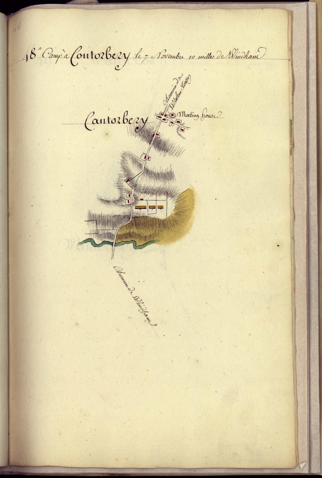 This old map of United States was created by Baptiste-Donatien De Vimeur in 1782