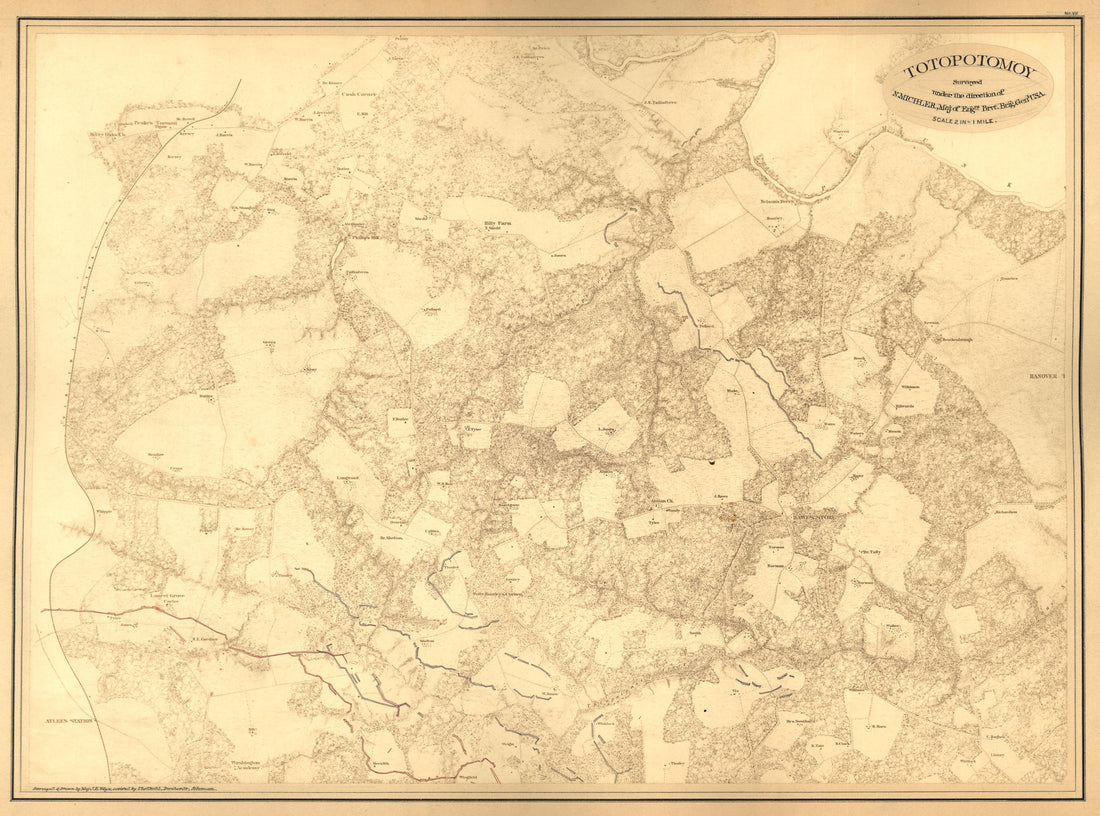 This old map of , Virginia was created by United States. Army of the James|United States. Army of the Potomac|United States. War Department. Corps of Engineers in 1867