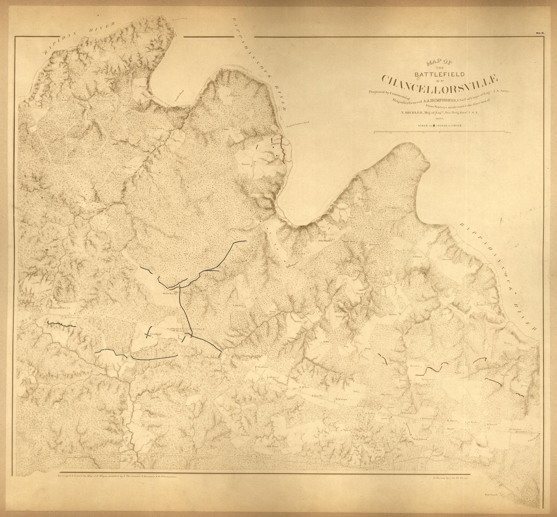 This old map of , Virginia was created by United States. Army of the James|United States. Army of the Potomac|United States. War Department. Corps of Engineers in 1867