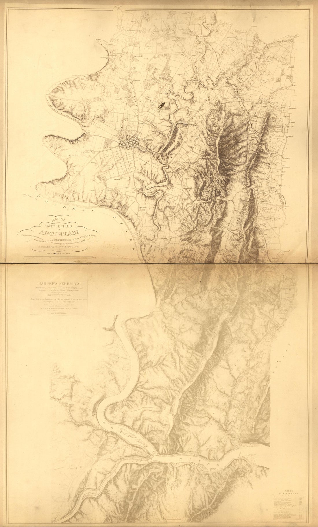 This old map of , Virginia was created by United States. Army of the James|United States. Army of the Potomac|United States. War Department. Corps of Engineers in 1867