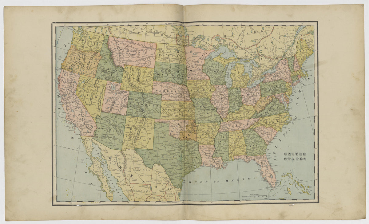 Image 21 of Standard Atlas of Howard County, Missouri from Standard Atlas of Howard County, Missouri : Including a Plat Book of the Villages, Cities and Townships of the County, Map of the State, United States and World, Patrons Directory, Reference B... by Relic Map Company