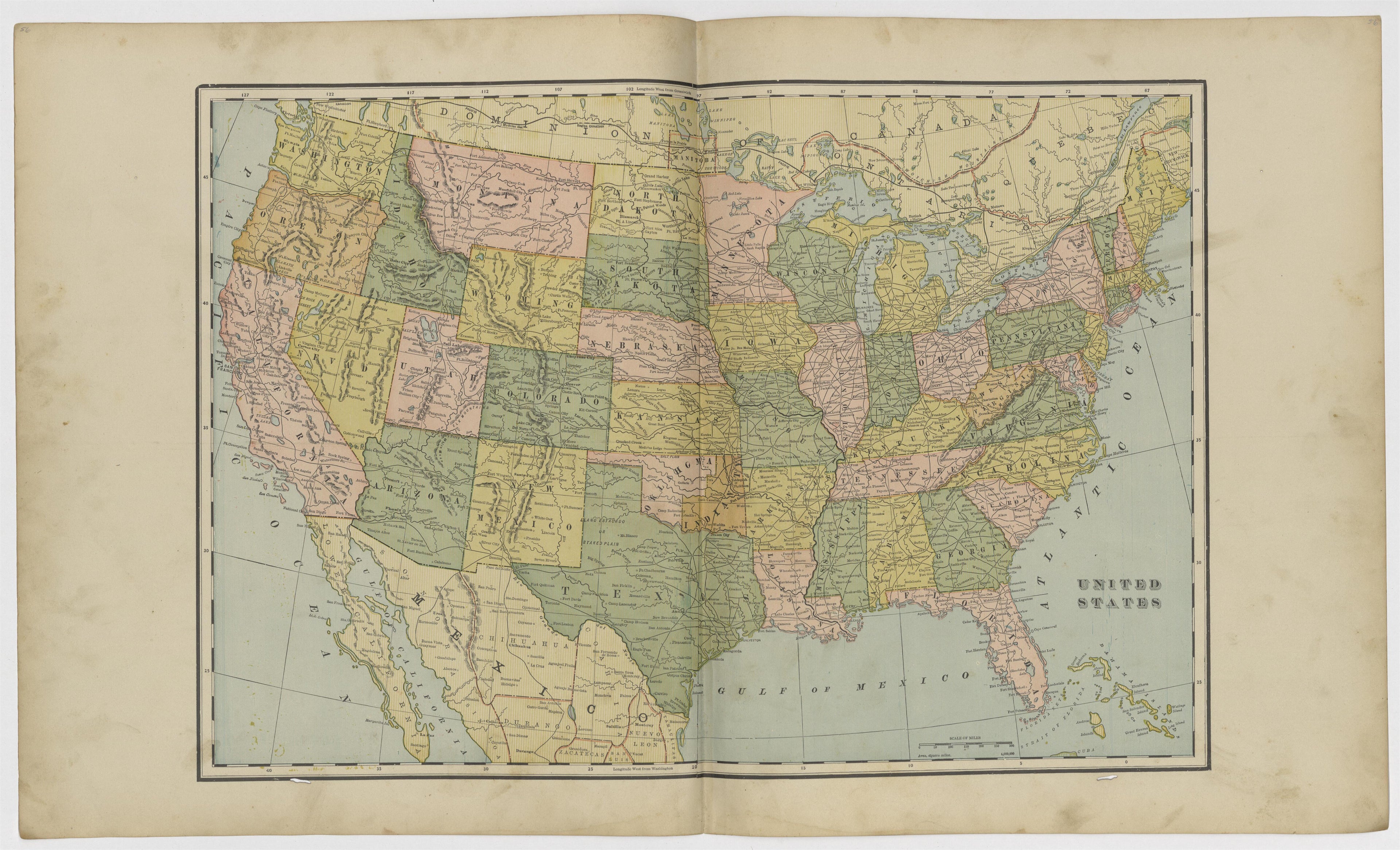 Image 21 of Standard Atlas of Howard County, Missouri from Standard Atlas of Howard County, Missouri : Including a Plat Book of the Villages, Cities and Townships of the County, Map of the State, United States and World, Patrons Directory, Reference B... by Relic Map Company