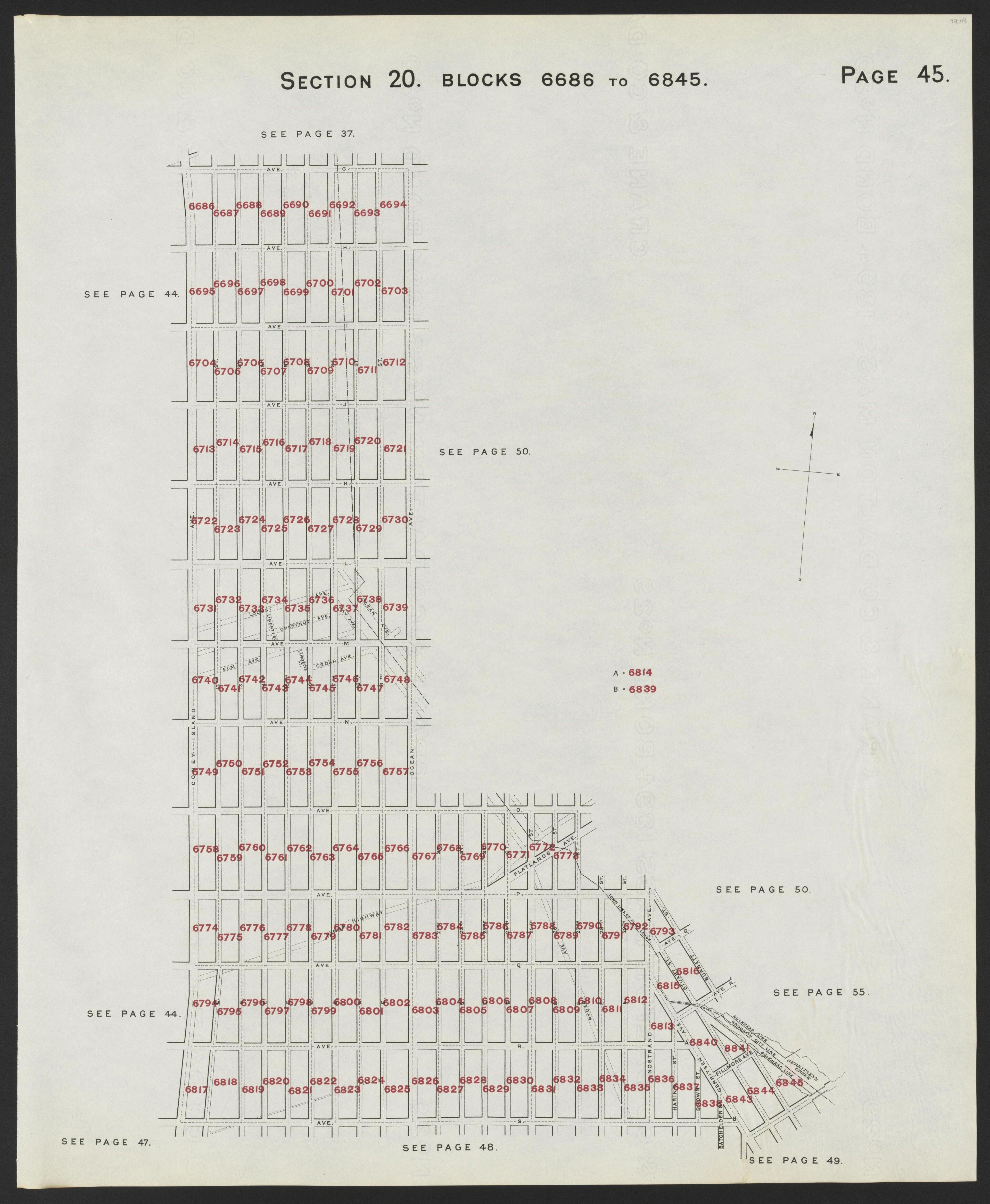 Image 48 of the Land Map of the County of Kings, State of New York from the Land Map of the County of Kings, State of New York : Volumes 1 & 2 1894 by Relic Map Company