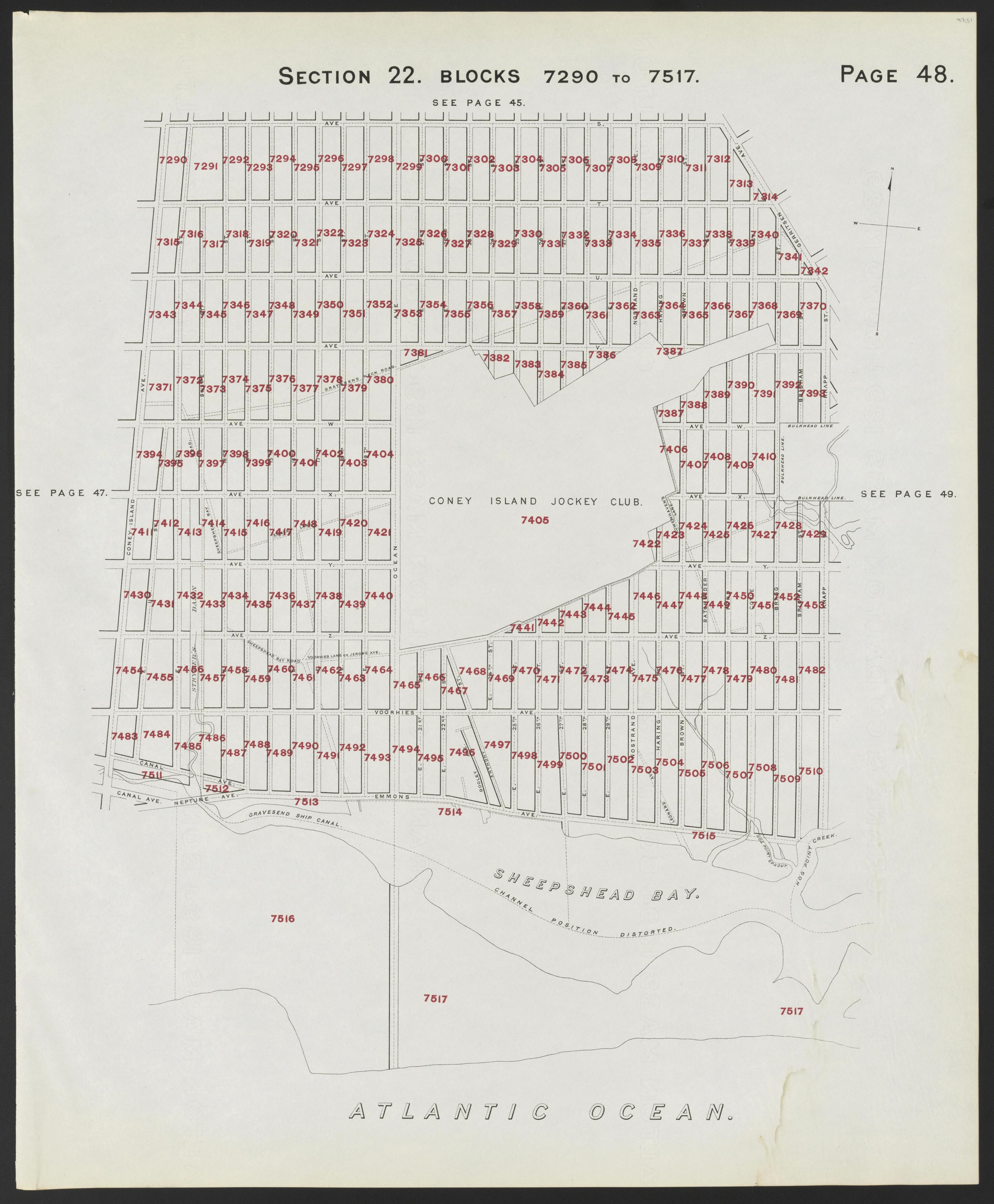 Image 51 of the Land Map of the County of Kings, State of New York from the Land Map of the County of Kings, State of New York : Volumes 1 & 2 1894 by Relic Map Company