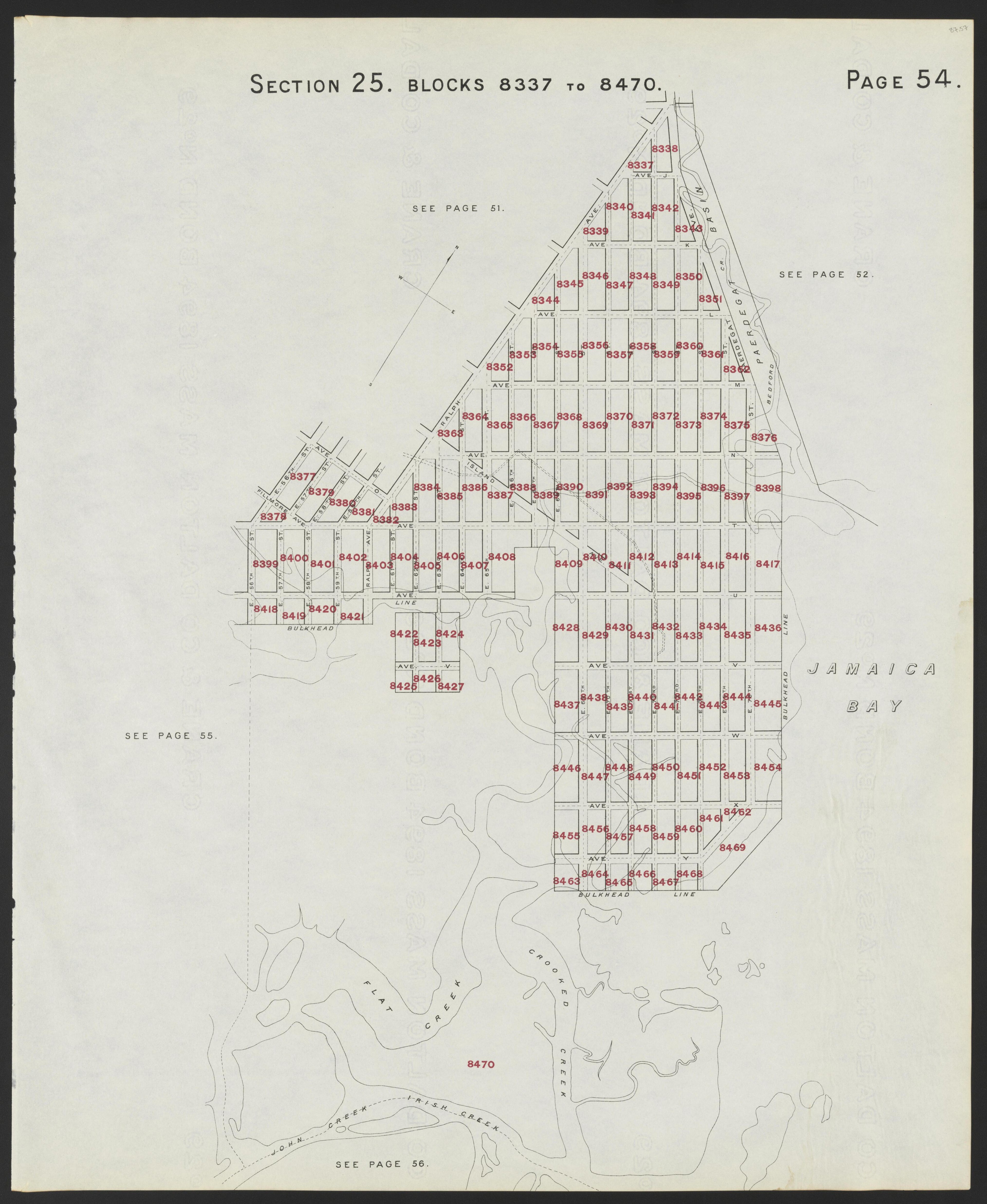 Image 57 of the Land Map of the County of Kings, State of New York from the Land Map of the County of Kings, State of New York : Volumes 1 & 2 1894 by Relic Map Company