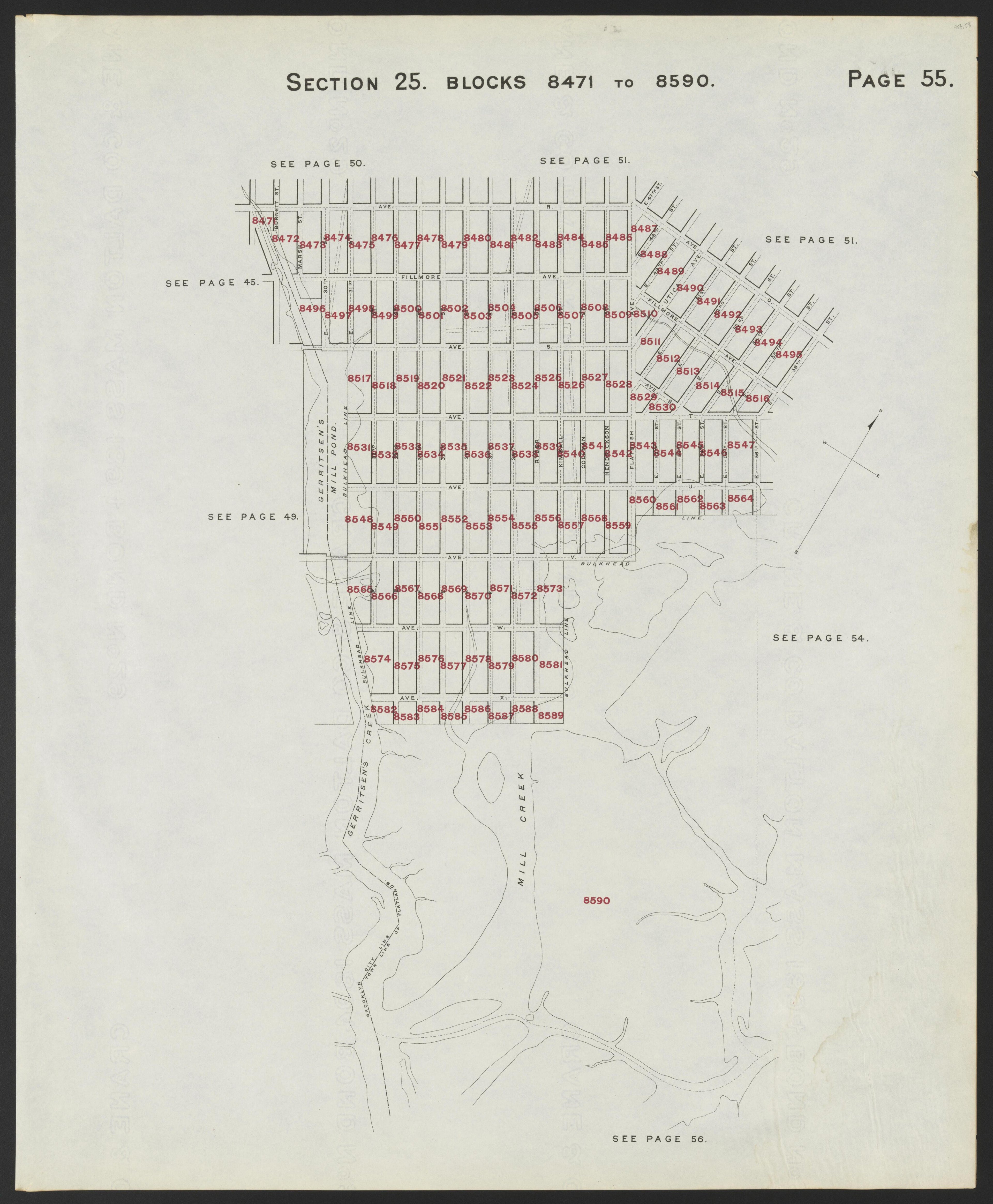 Image 58 of the Land Map of the County of Kings, State of New York from the Land Map of the County of Kings, State of New York : Volumes 1 & 2 1894 by Relic Map Company