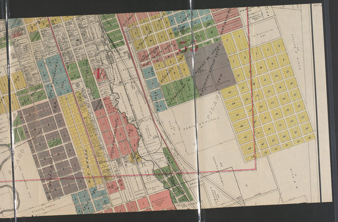 This old map of Grayson County, Texas, was created by Jackson Map Company in 1908