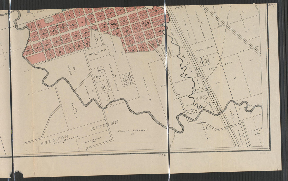 Image 10 of Twentieth Century Plat Book of Grayson County, Texas from Twentieth Century Plat Book of Grayson County, Texas, Containing Maps of Cities, Villages and Voting Precincts of the County and the State, United States and World 1908 by Relic Map Company
