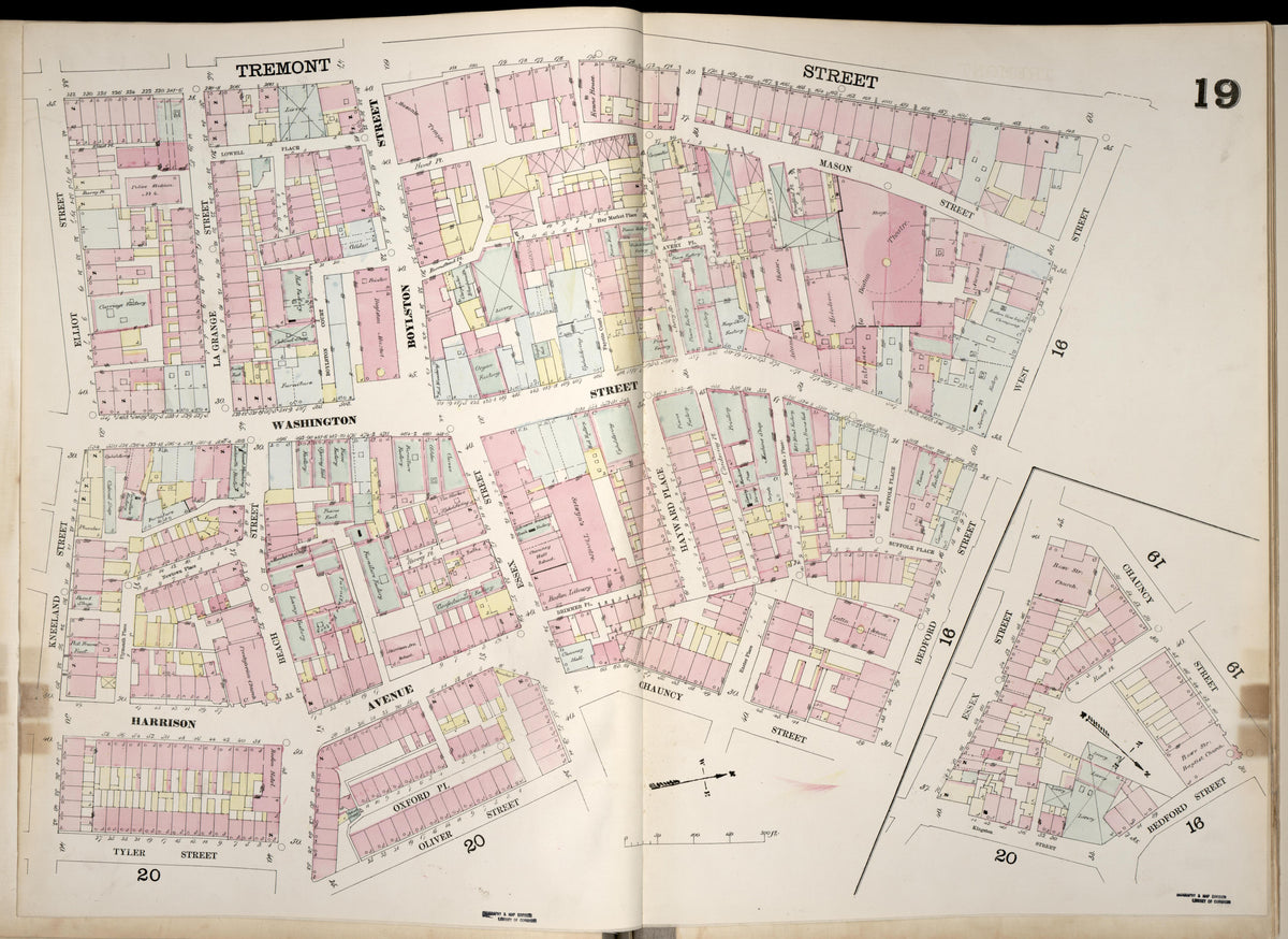 Image 20 of Boston from Insurance Map of Boston. Volume 1 1867 by Relic Map Company