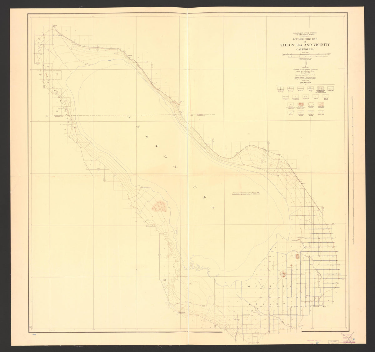 CA Drawer 107, Folder 16, Item 01 from Maps of California--regions Sa-Sacramento Valley 1920-1970-Sand 1800 by Relic Map Company